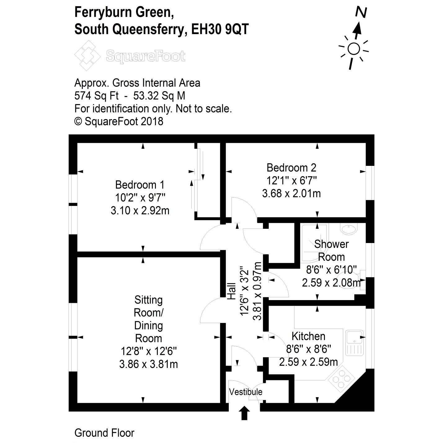 2 Bedrooms Semi-detached bungalow for sale in 3 Ferryburn Green, South Queensferry EH30