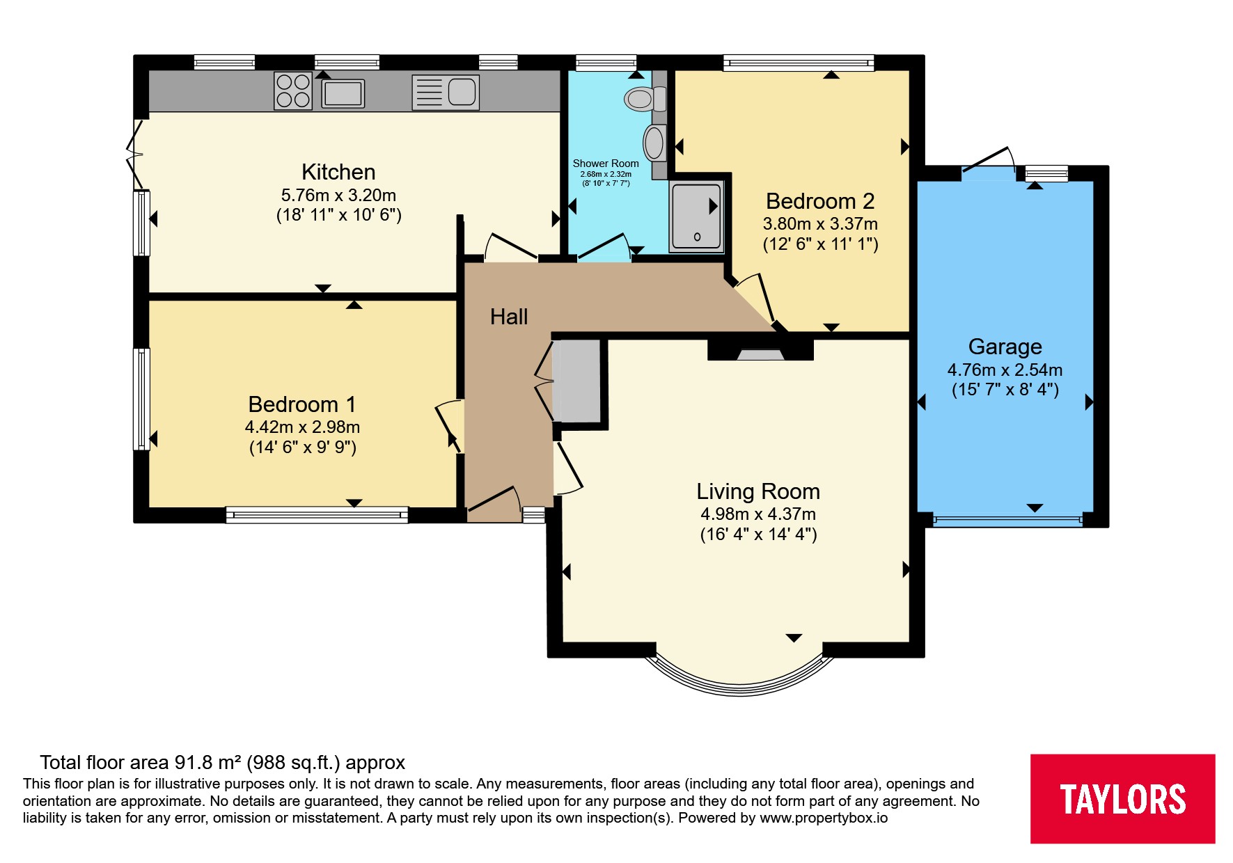 5A,, Rowan Road, Oxfordshire floorplan
