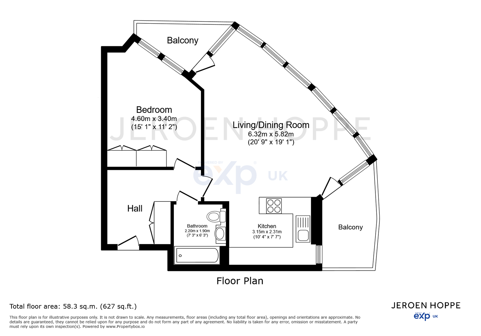 Juniper Drive, London floorplan