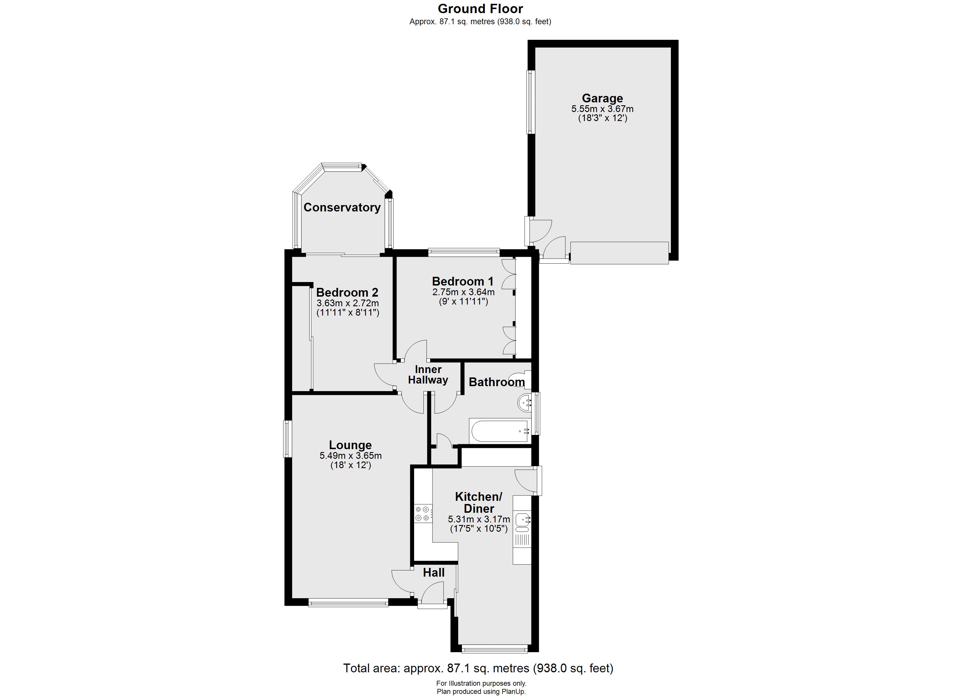 17, Carral Close, Lincoln floorplan