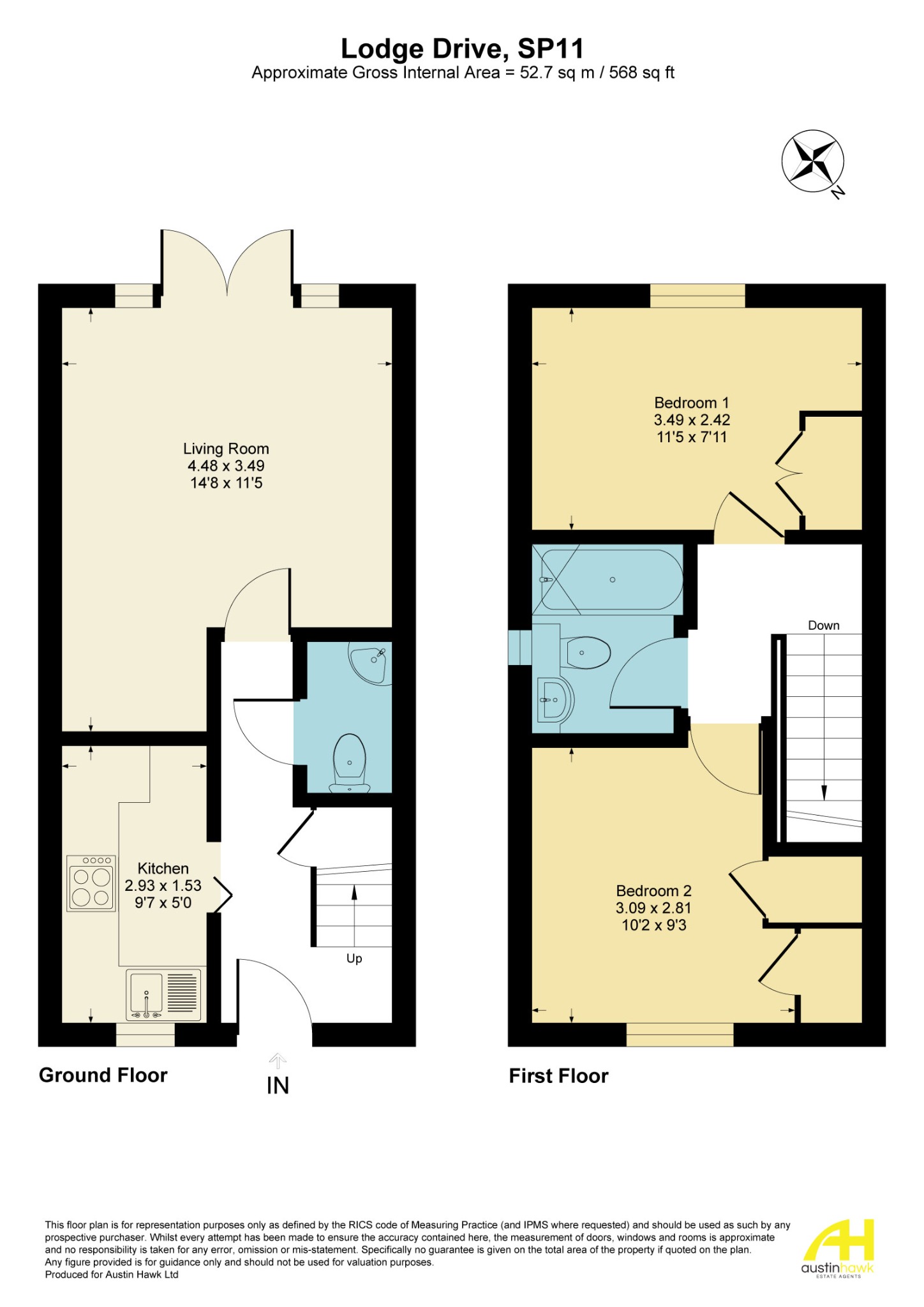 14 Lodge Drive, Weyhill, Andover floorplan