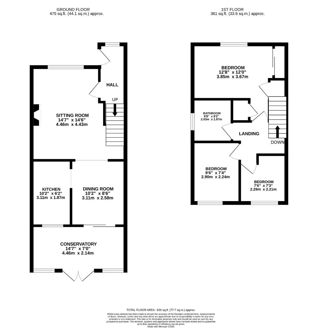 9, Channel Close, Folkestone floorplan
