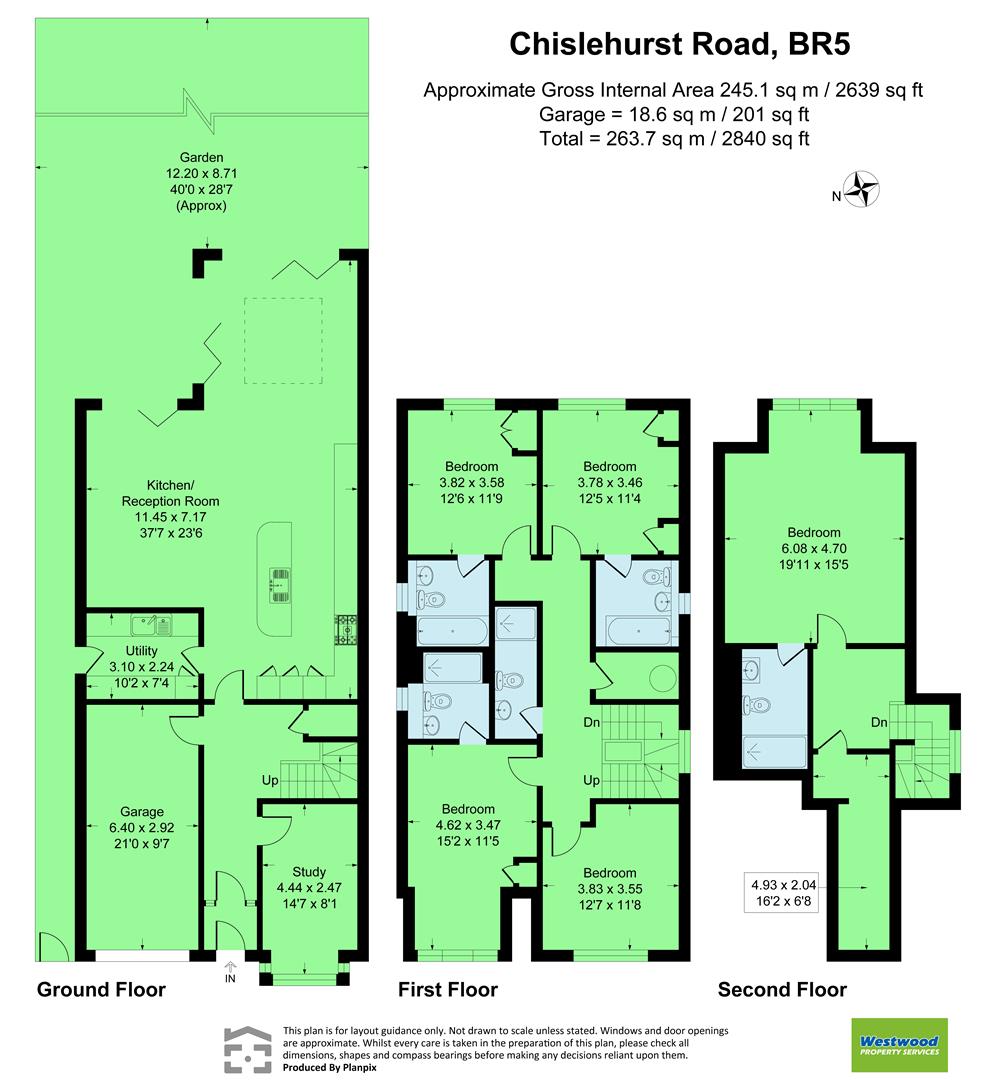 184A, Chislehurst Road, Orpington floorplan