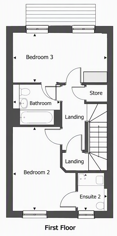 Cordwood Place, Chellaston floorplan