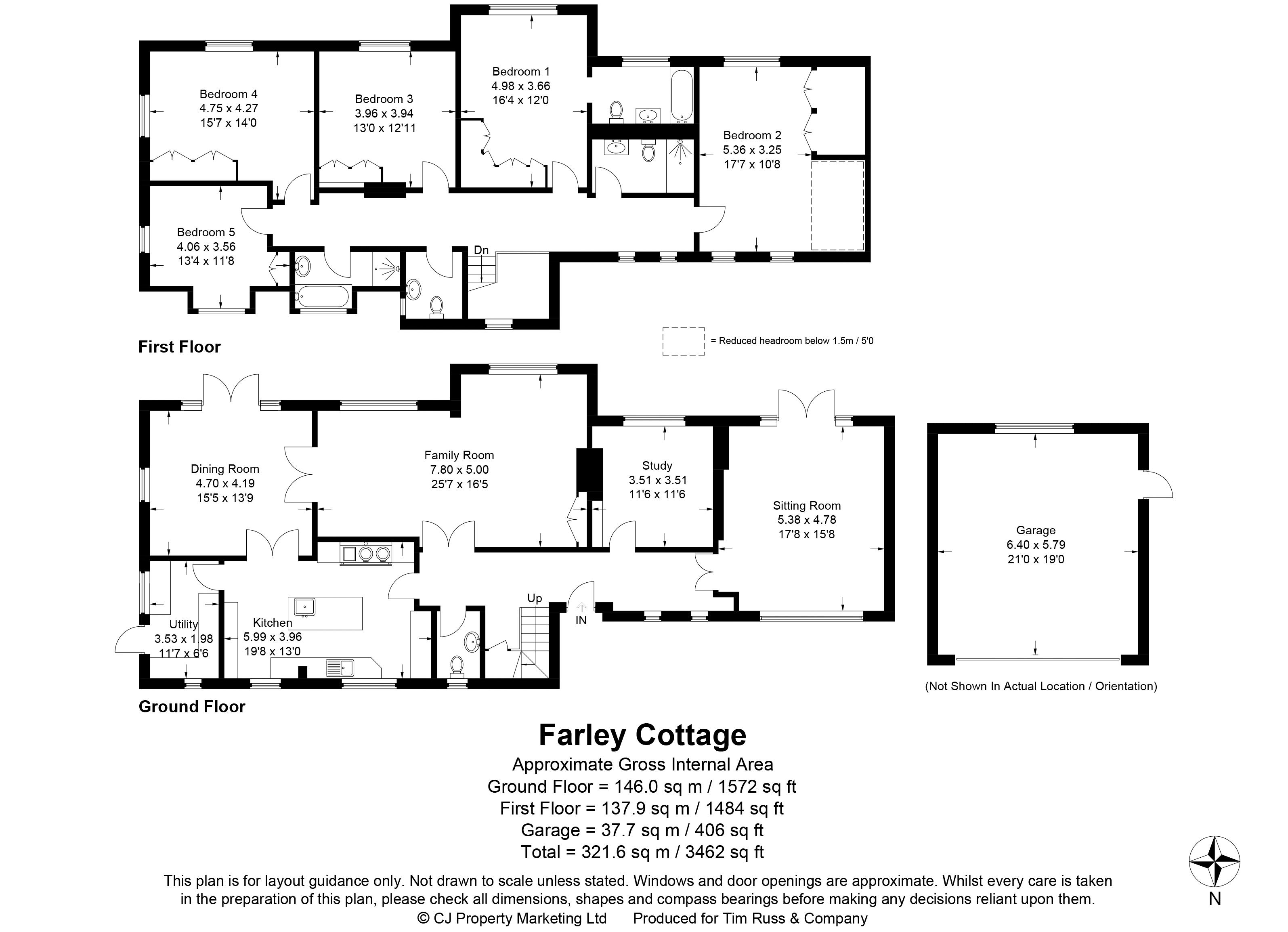 5 Bedrooms Detached house for sale in Oddley Lane, Saunderton, Princes Risborough HP27