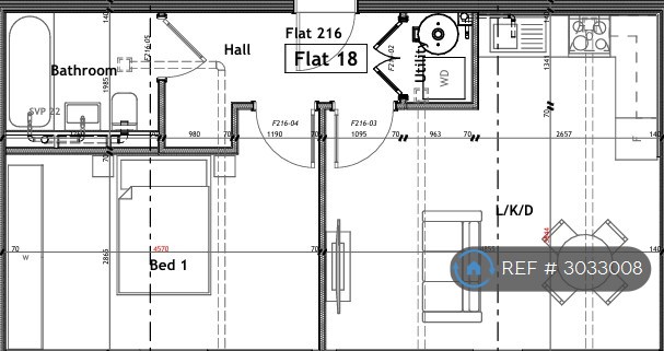 Flat, Richmond House Richmond Hill, Bournemouth floorplan