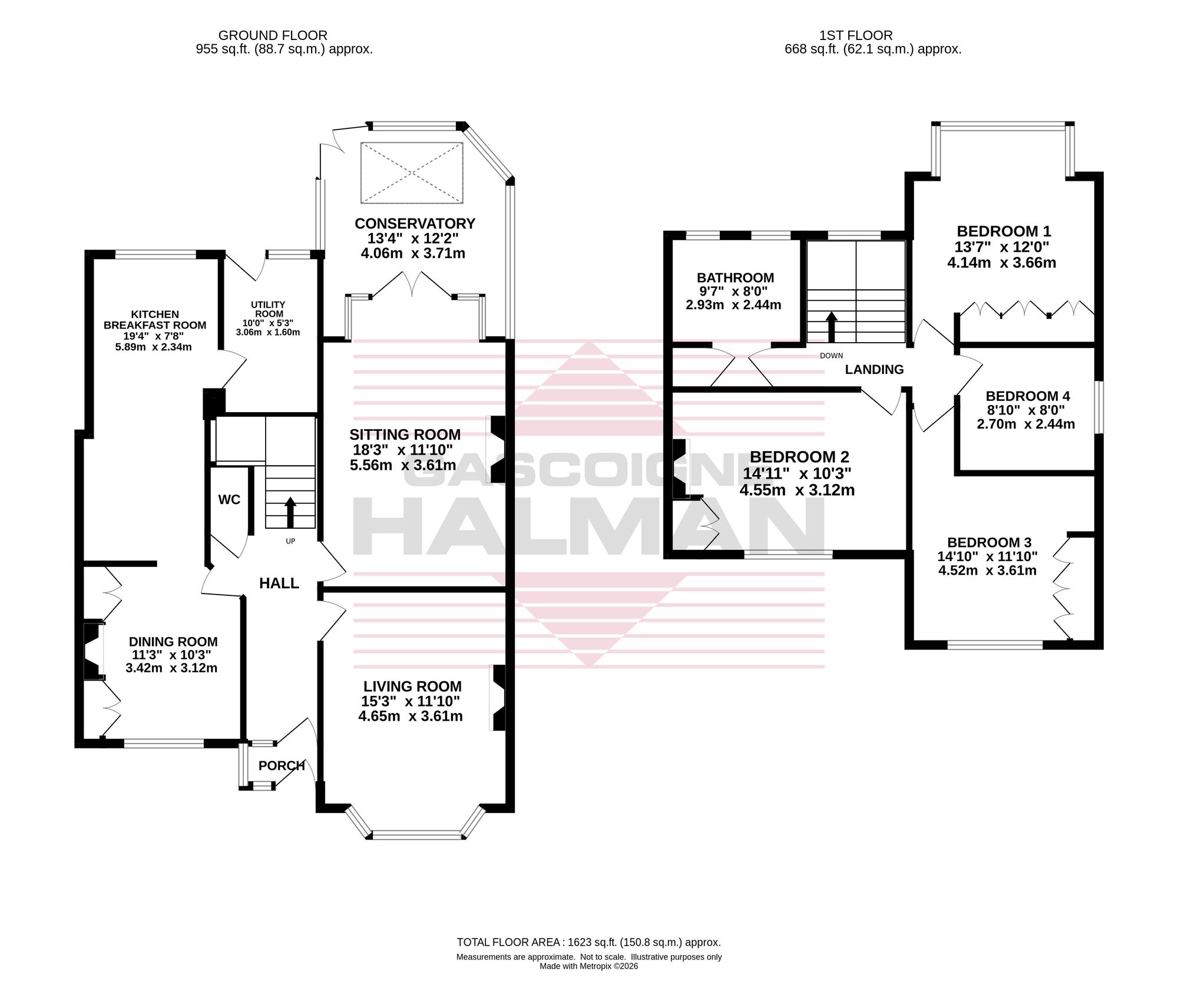 61 St. Michaels Avenue, Stockport floorplan