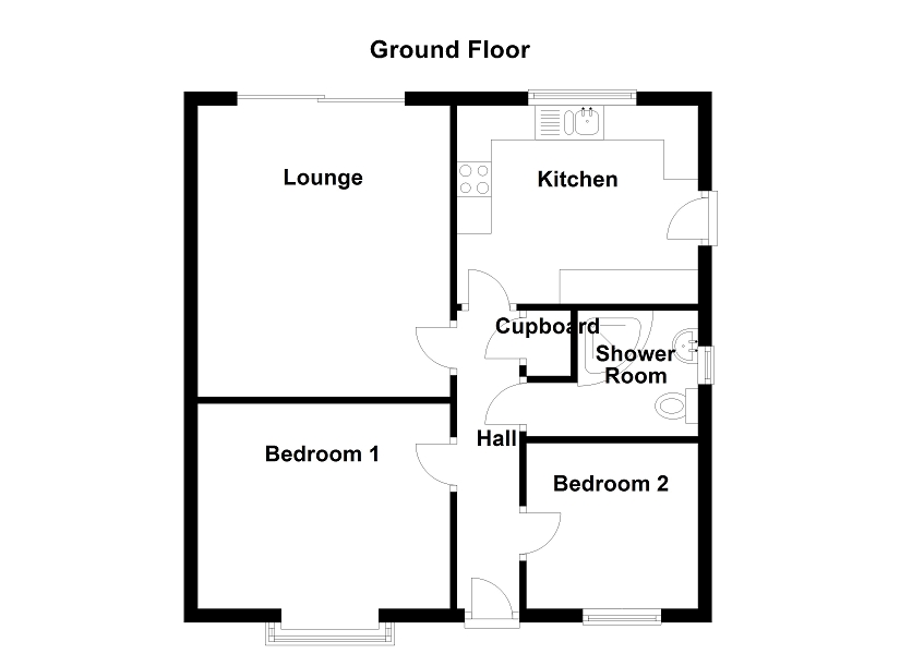 2 bed semidetached bungalow for sale in Mackworth Drive, Cimla, Neath
