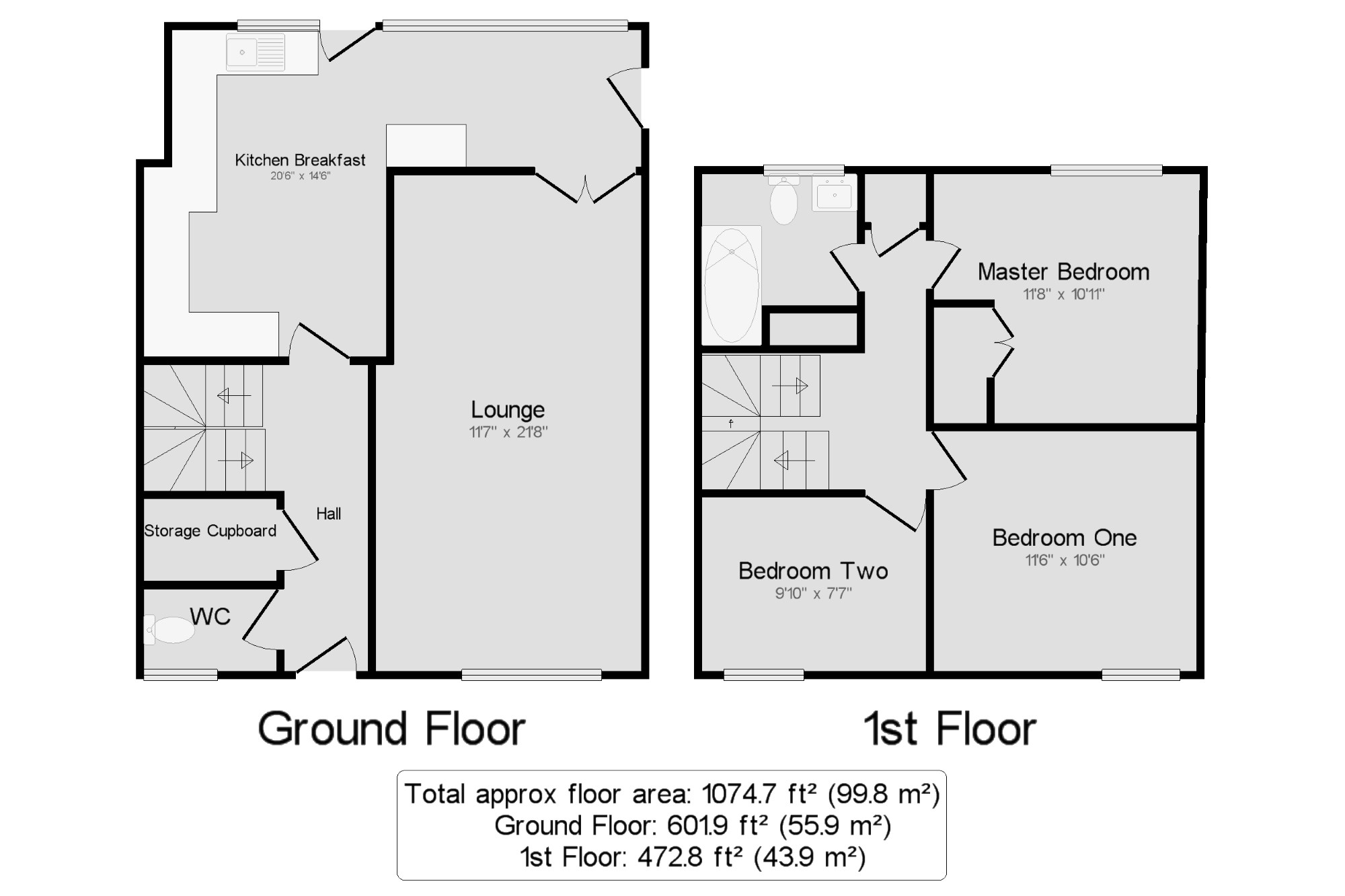 3 Bedrooms Semi-detached house for sale in Wentworth Drive, Bedford, Bedfordshire MK41