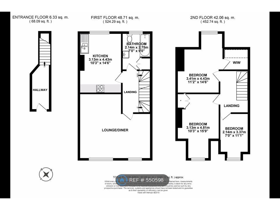 3 Bedrooms Flat to rent in Roundhay, Leeds LS8