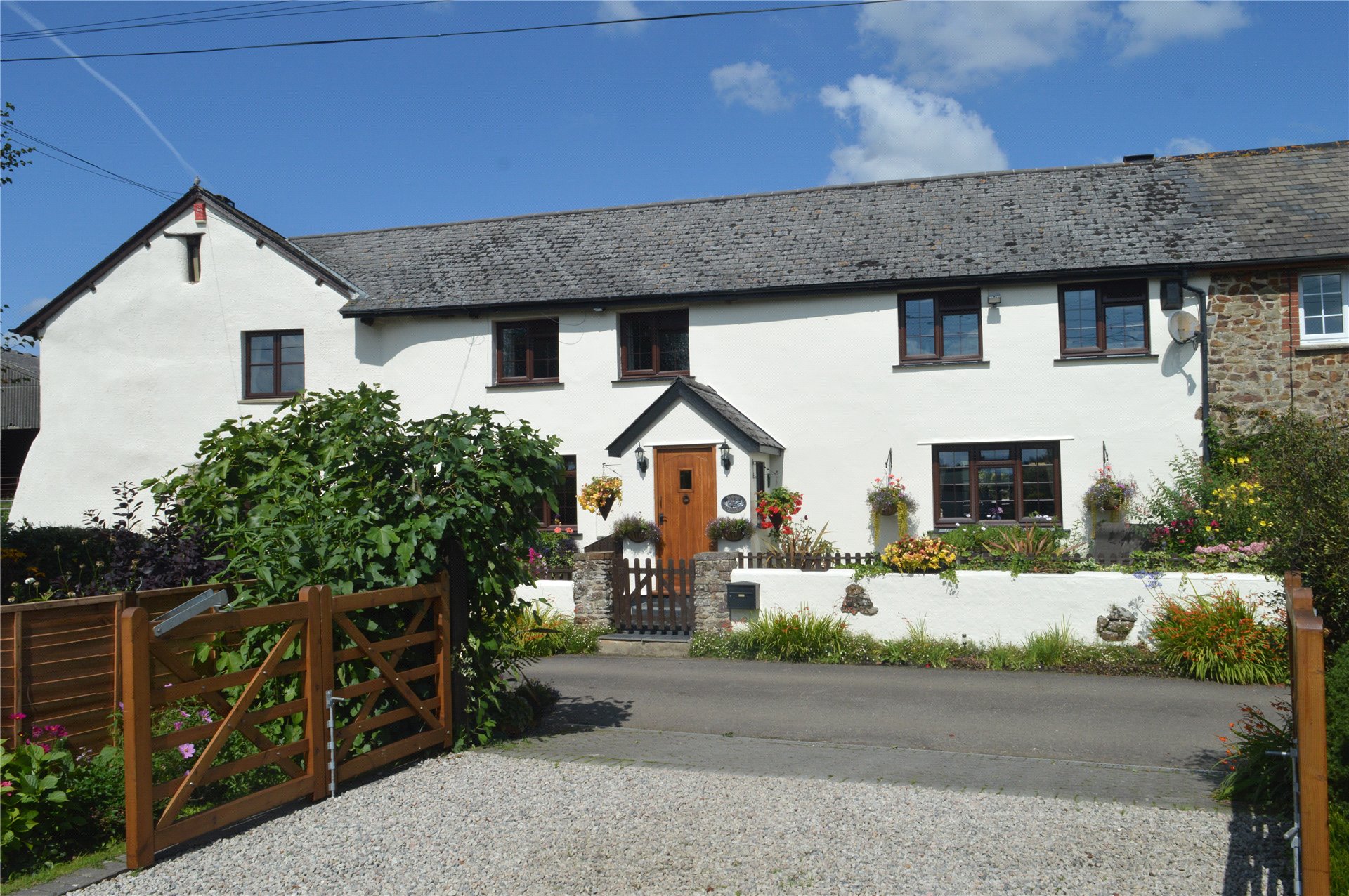 Broadwoodkelly, Winkleigh EX19, 4 bedroom end terrace house for sale