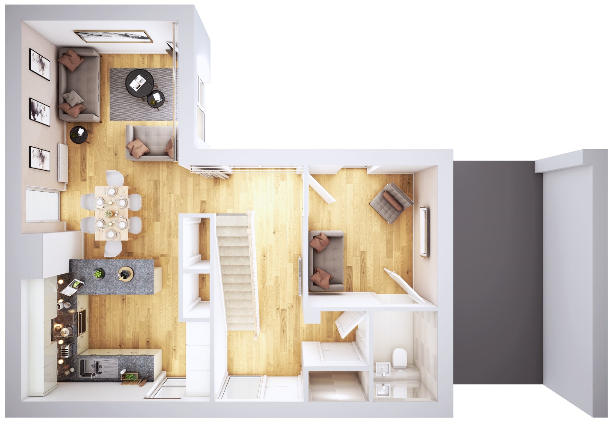 4 Bedrooms Detached house for sale in Pompadour At Channels, Little Waltham, Chelmsford CM3