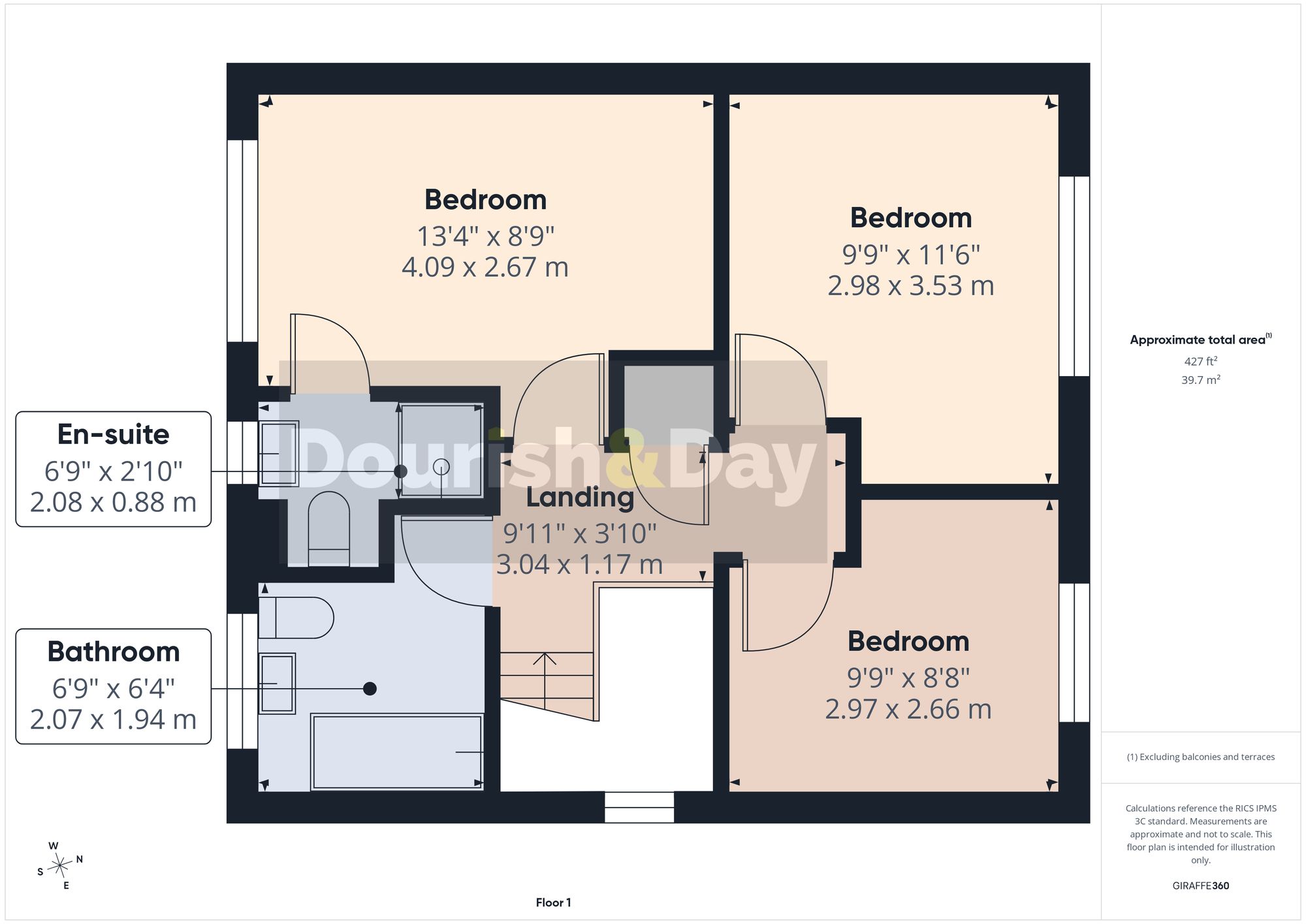 34 Martin Drive, Stafford floorplan