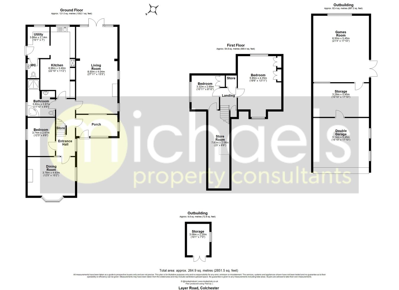 Oakside, Layer Road, Colchester floorplan