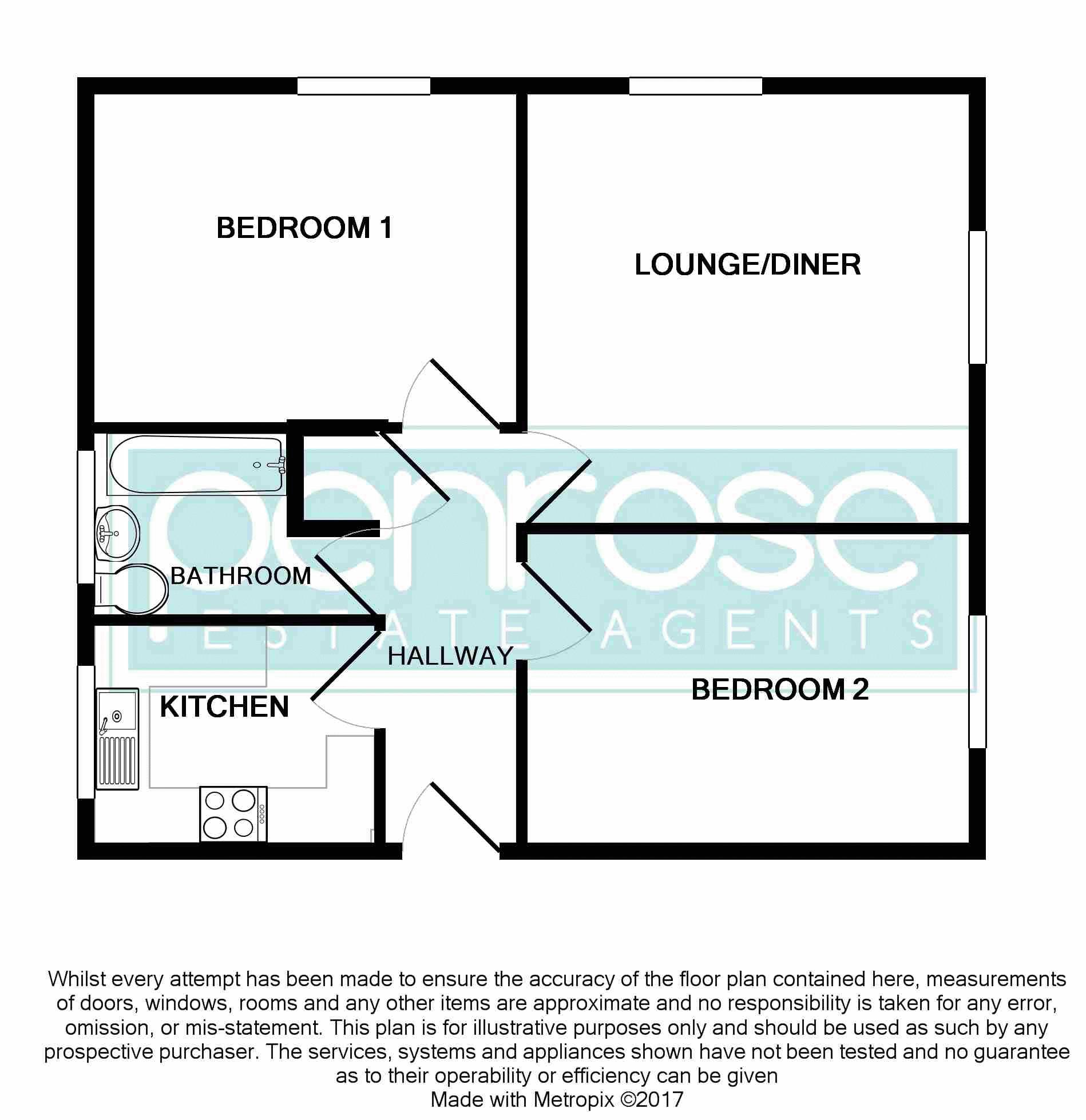 2 Bedrooms Flat for sale in The Larches, Luton LU2