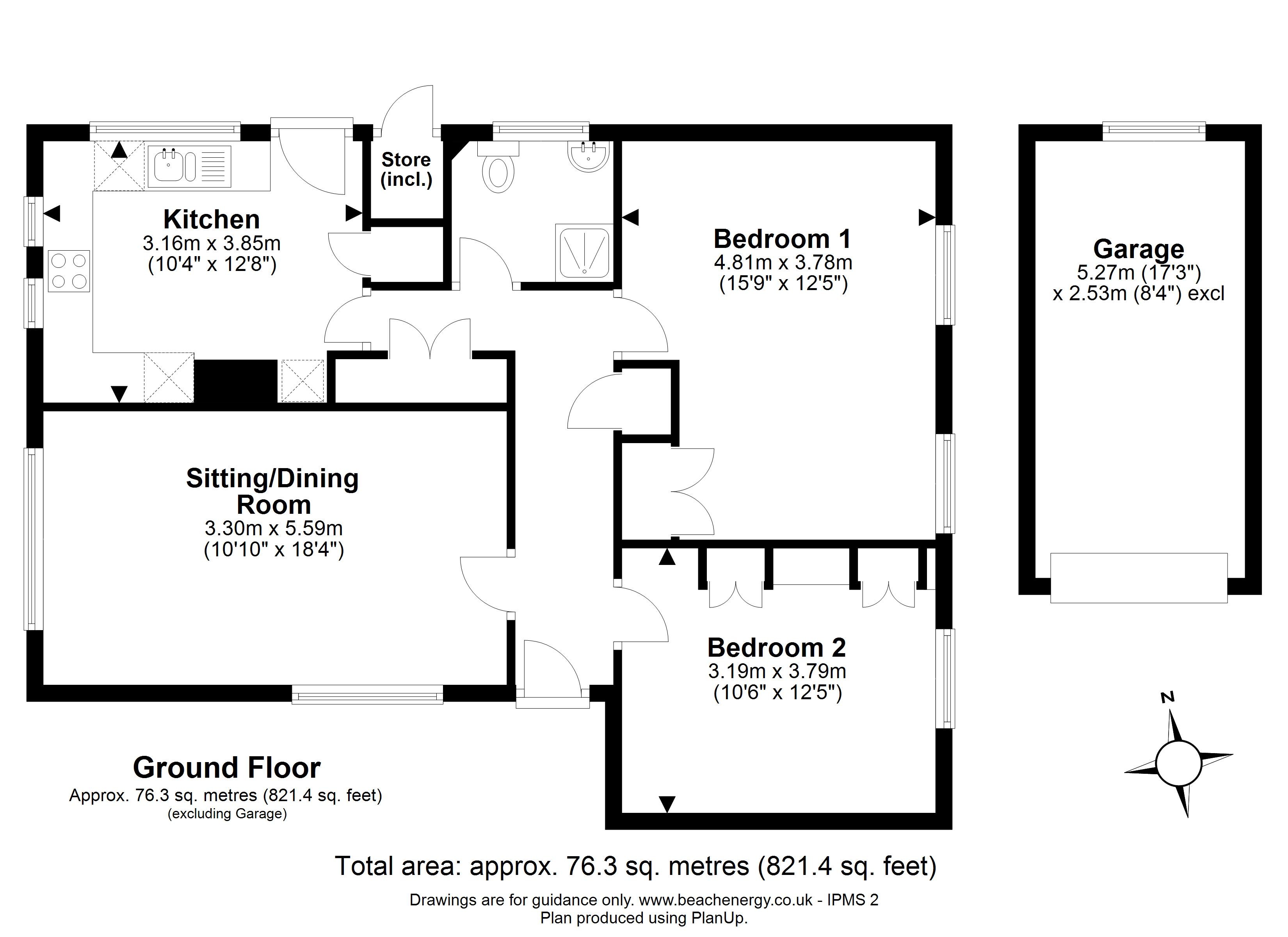9, Scotsdowne Road, Cambridge floorplan