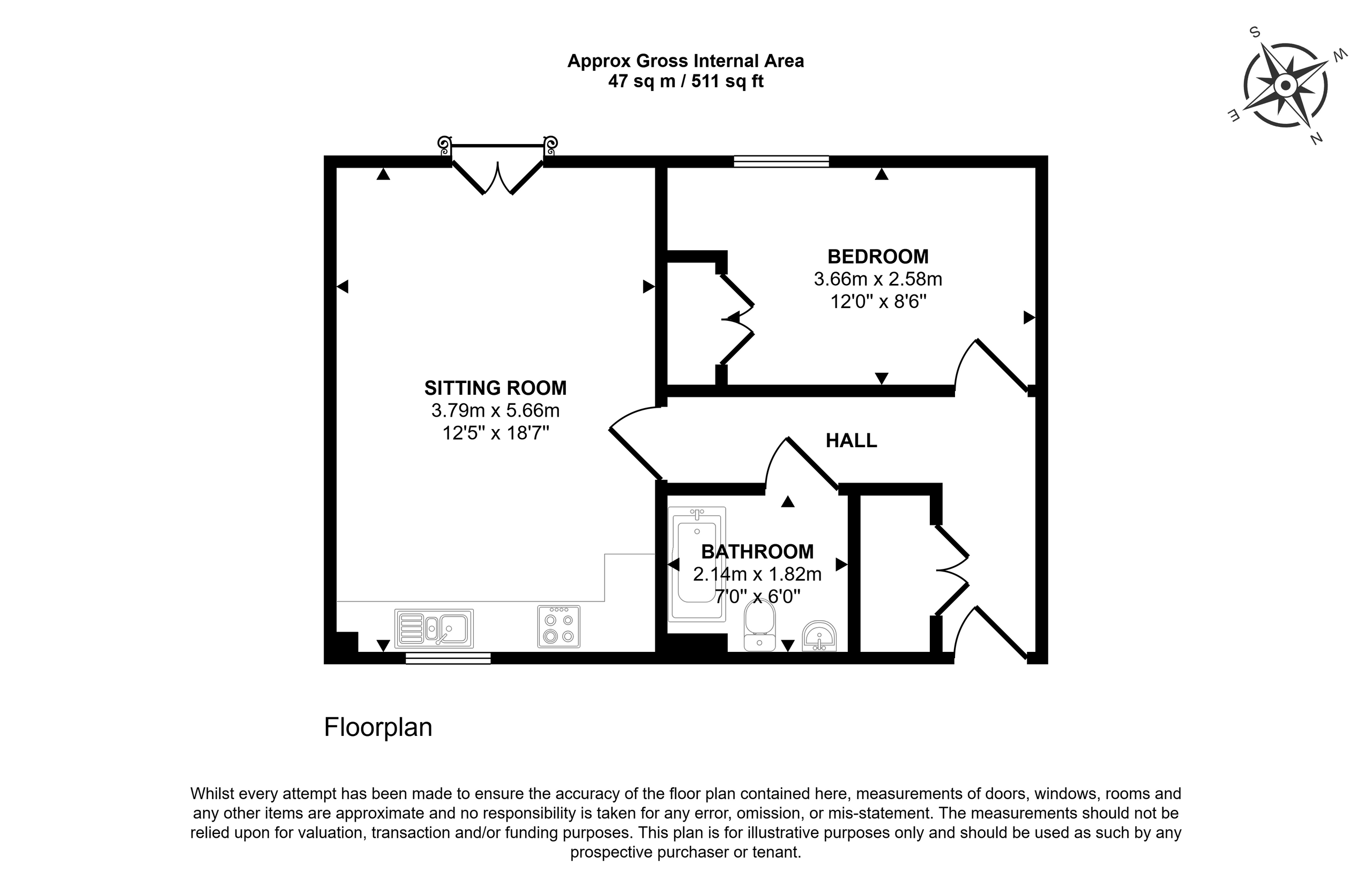 Tiller House, 3, Wokingham floorplan