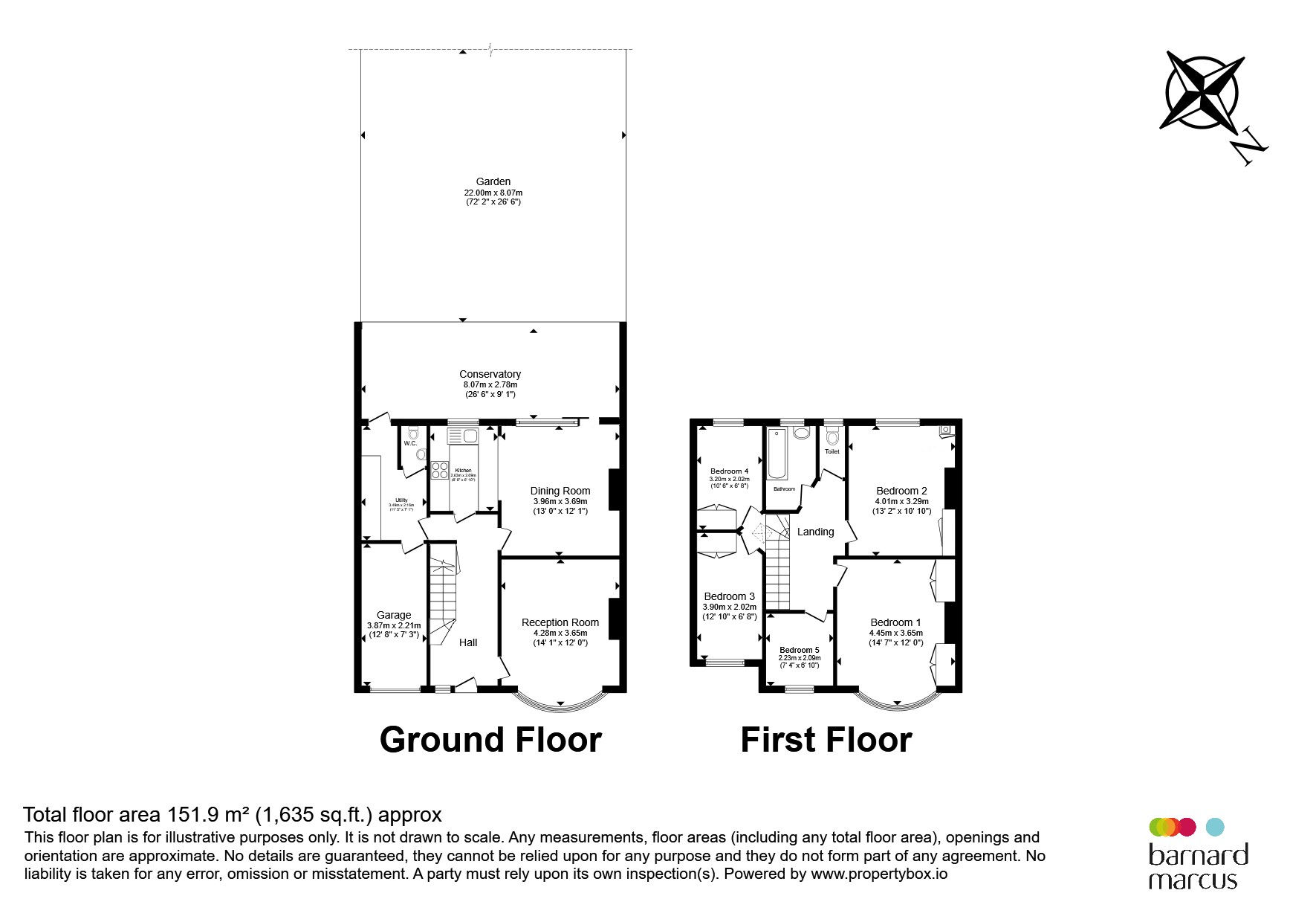 8, Arthur Road, New Malden floorplan