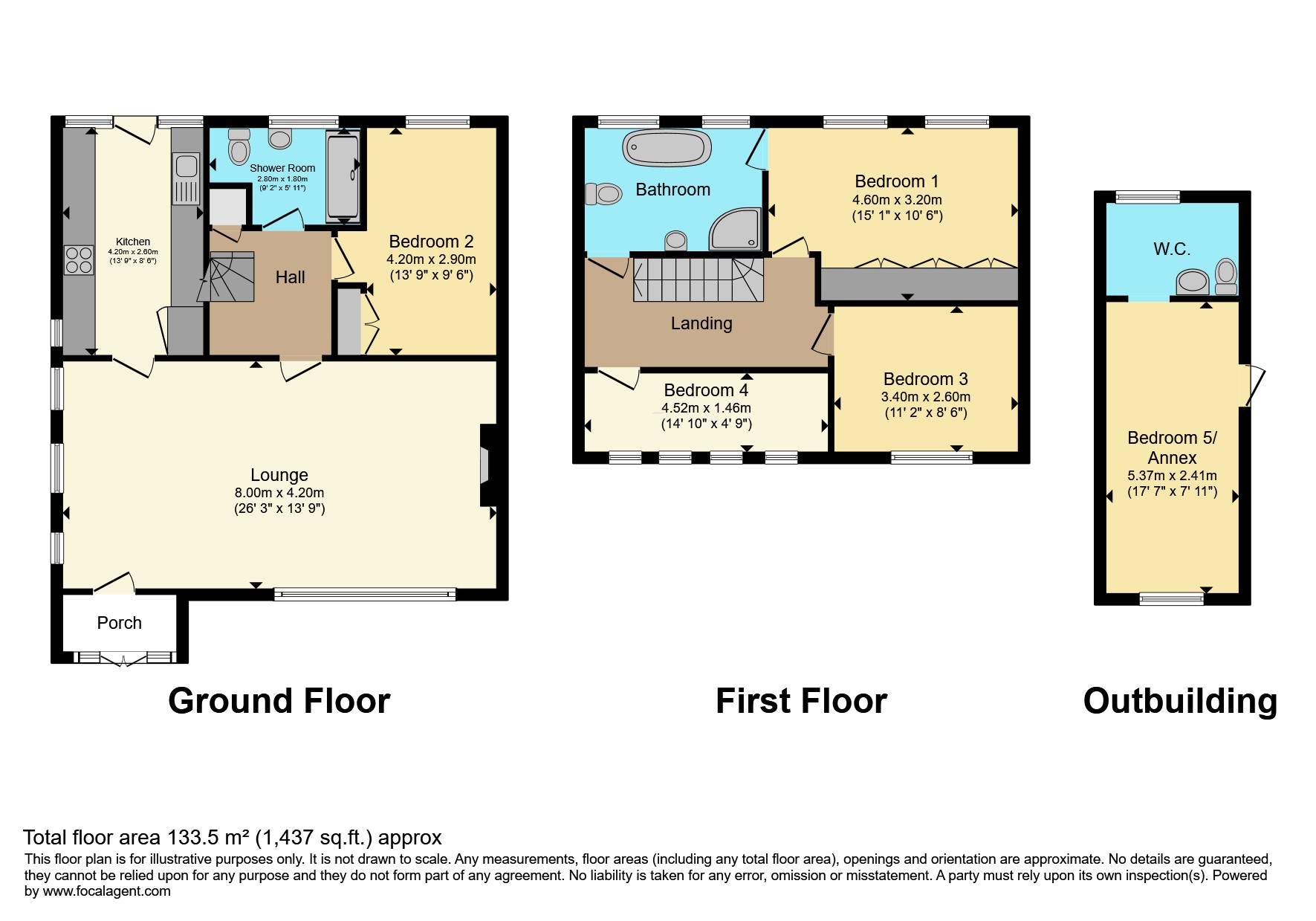 63, Holbeck Lane, Waltham Cross floorplan