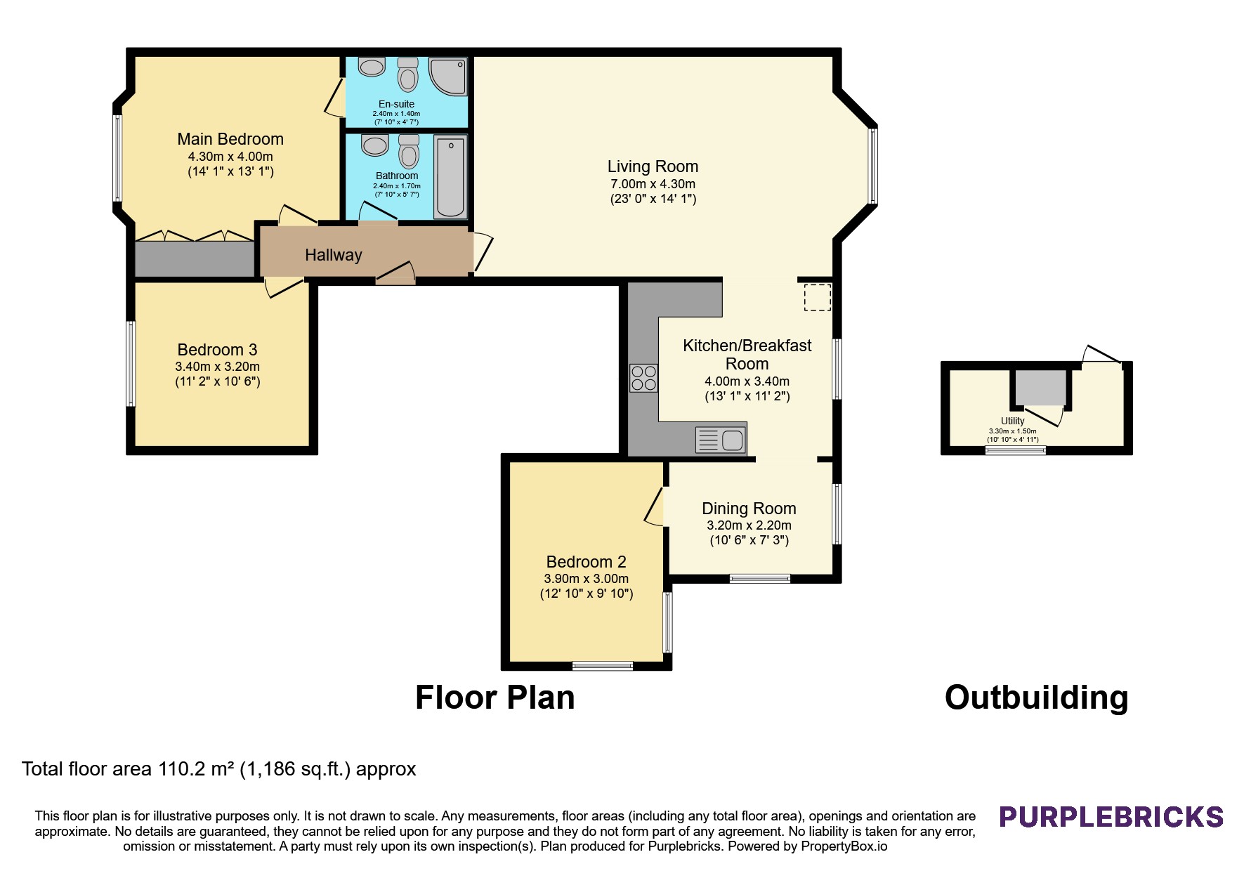 17 Clifton Crescent, Folkestone floorplan