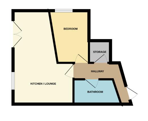 Apt 4, Fusion Core 1, Salford floorplan