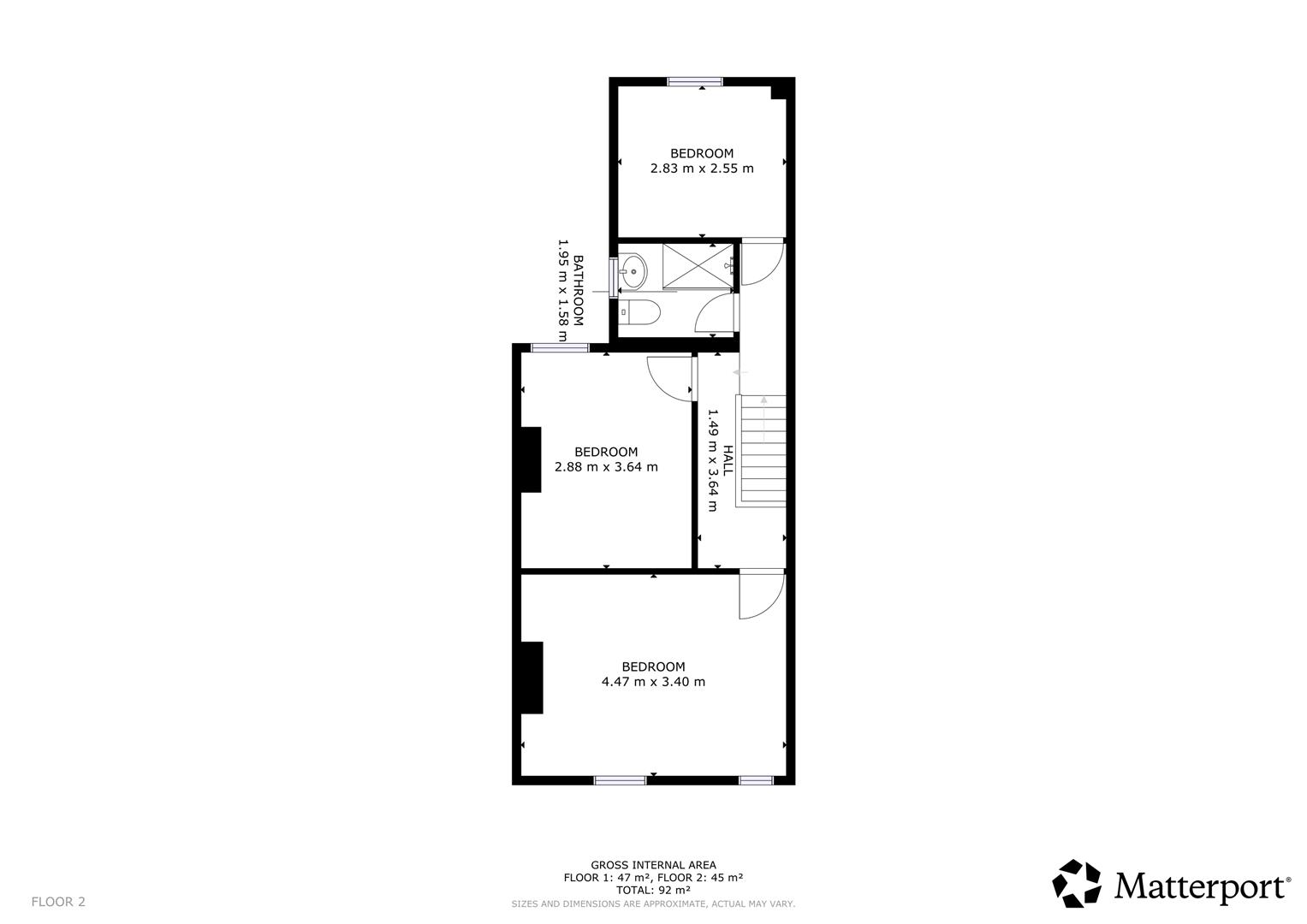 21, Barff Road, Salford floorplan