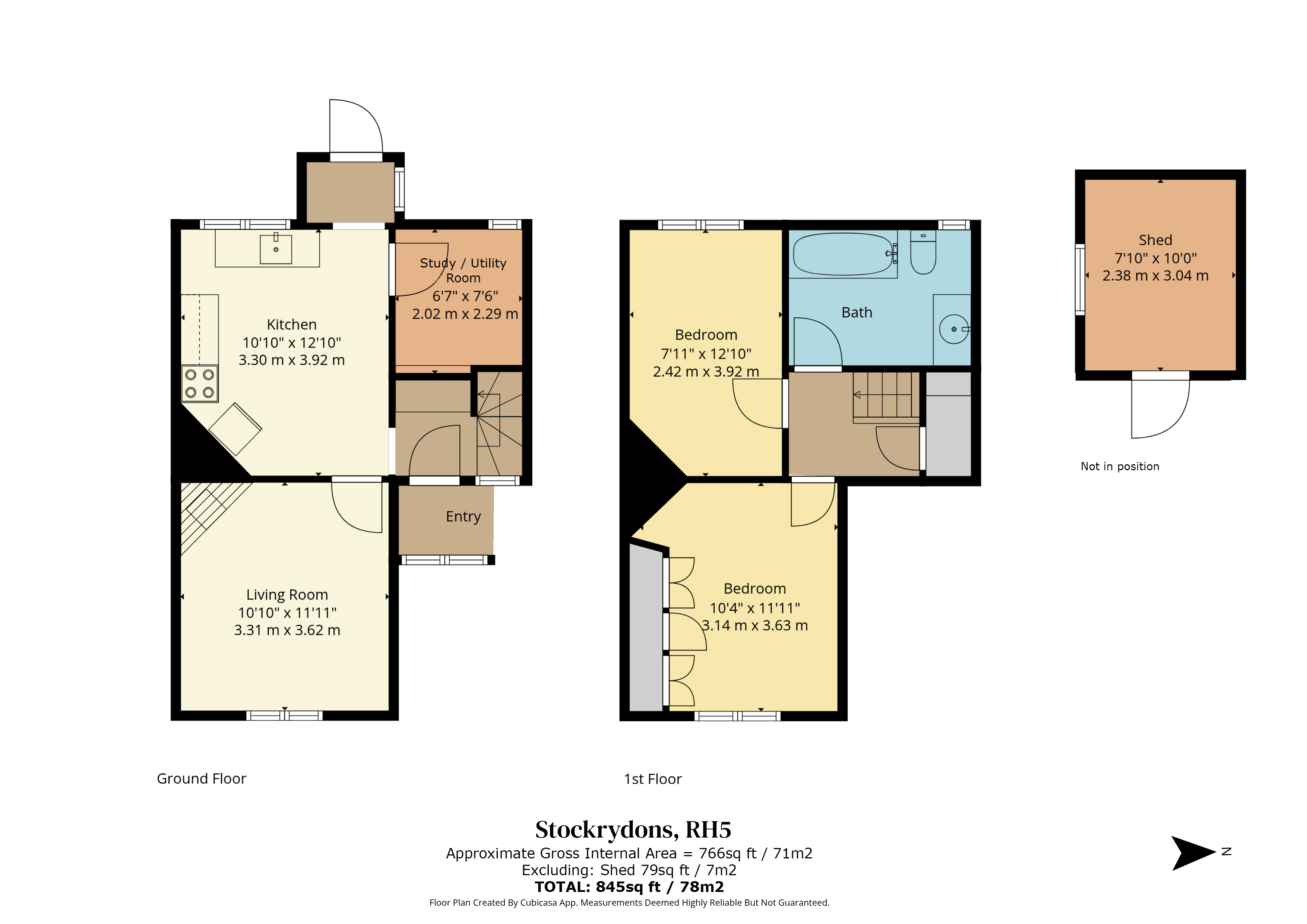 3 Stockrydons,, Henfold Lane, Dorking floorplan