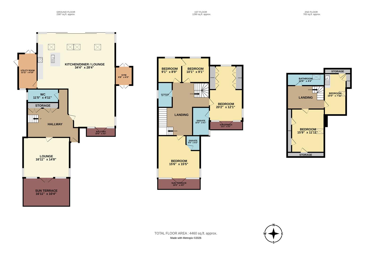 164, Marine Parade, Leigh-on-sea floorplan