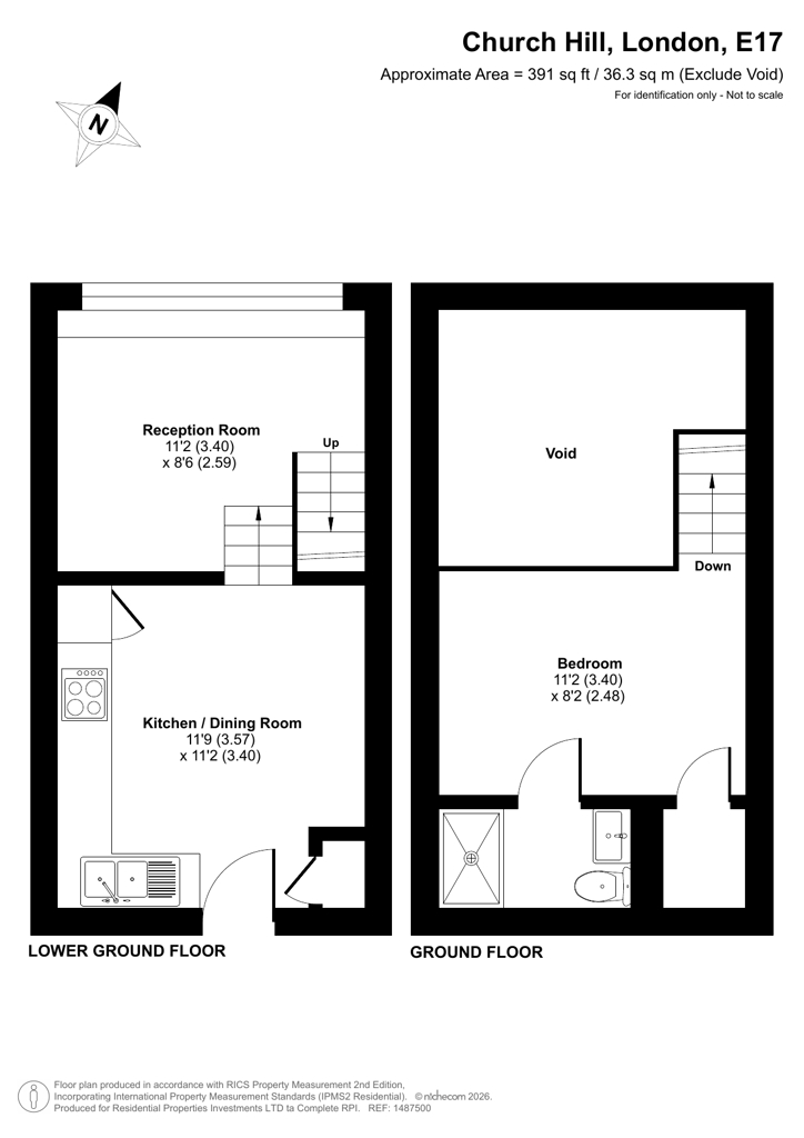 21 Quant Building,, 6-10 Church Hill, London floorplan