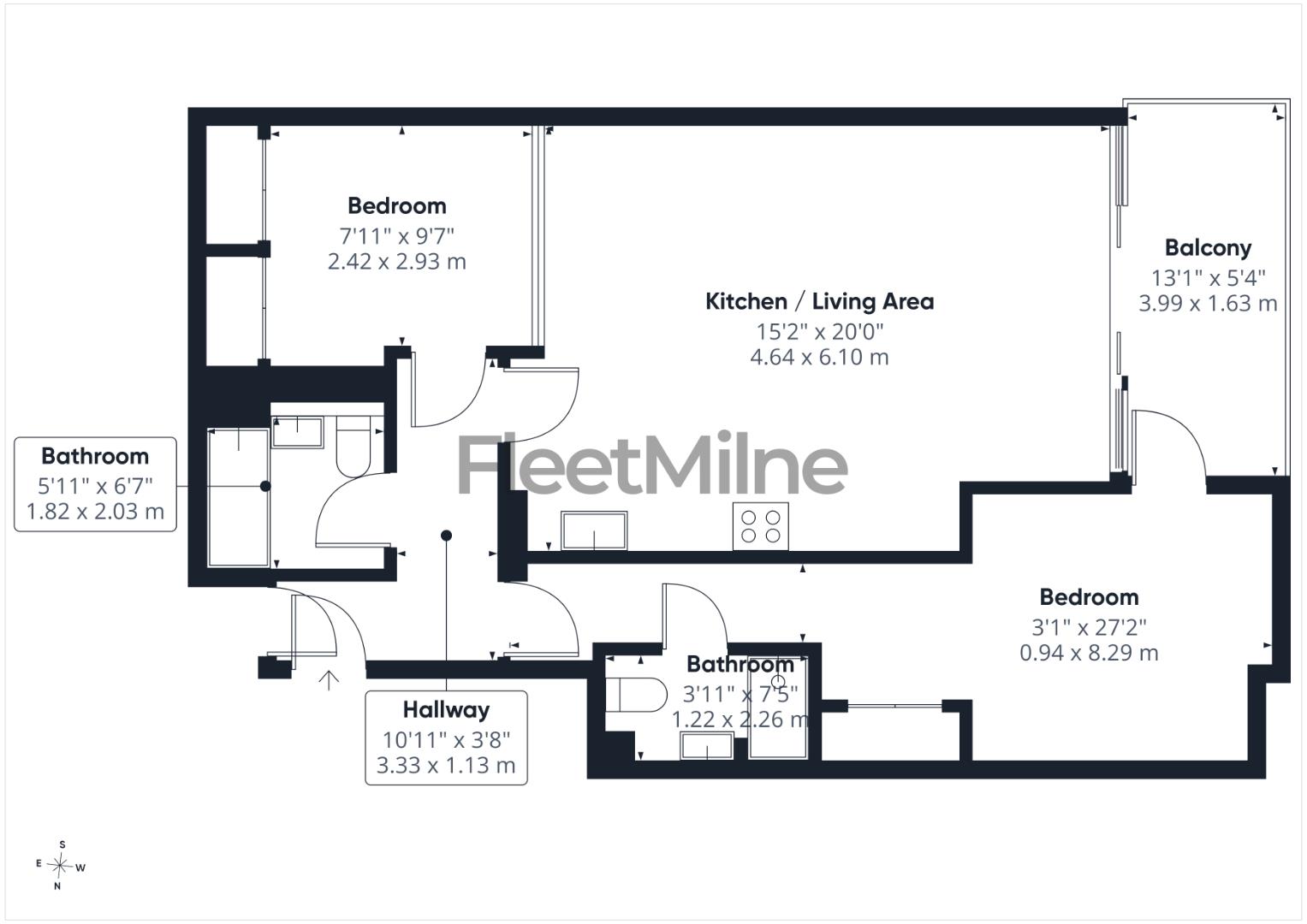 Carver Street, Birmingham floorplan