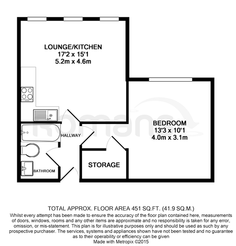 1 Bedrooms Flat to rent in Upper Charles Street, Camberley GU15