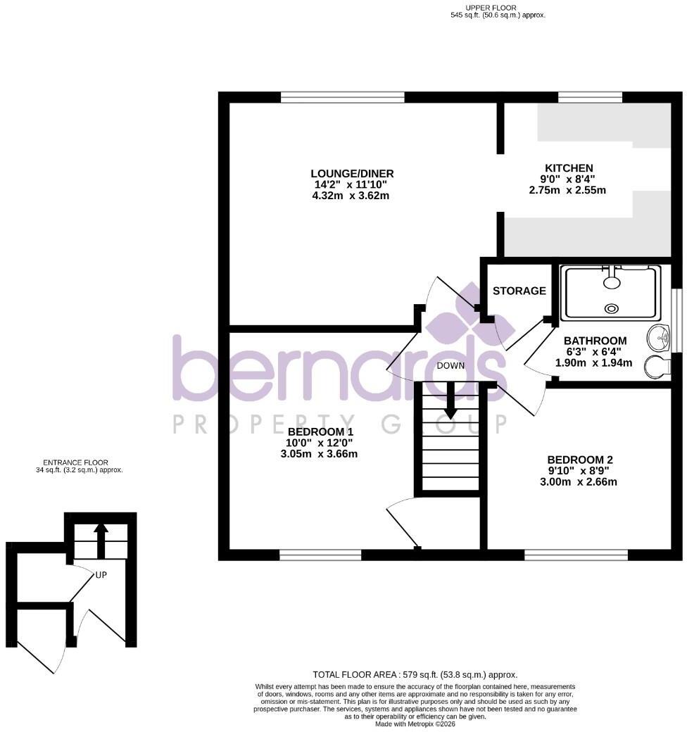 41, Rookwood View, Waterlooville floorplan
