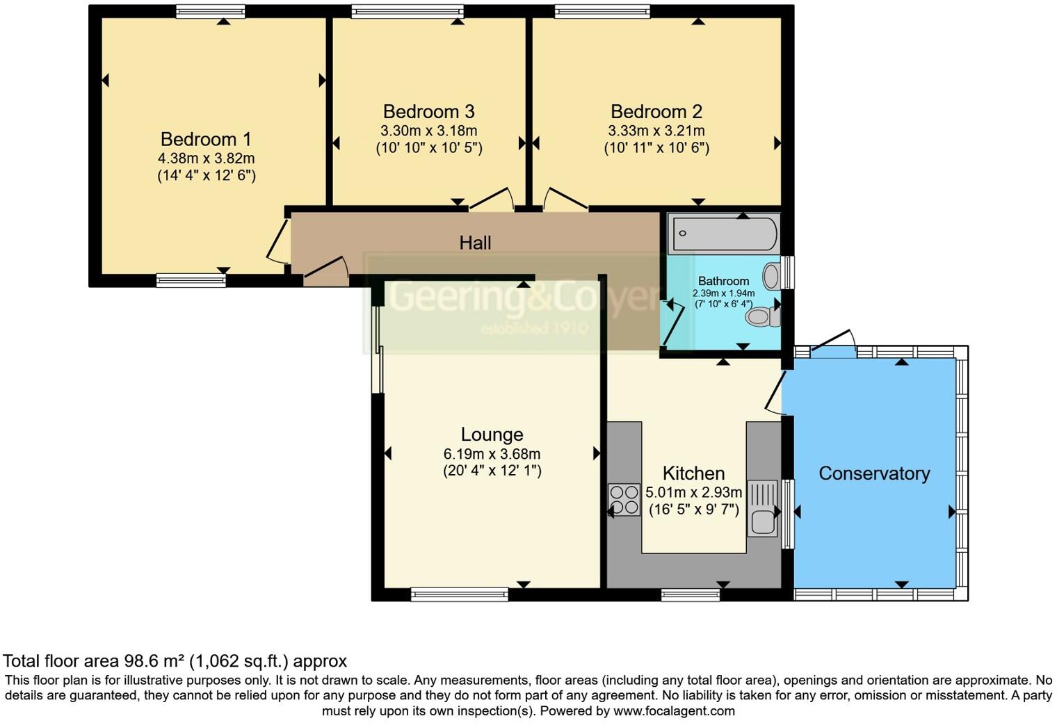 Fairlawn,, Denton Lane, Canterbury floorplan