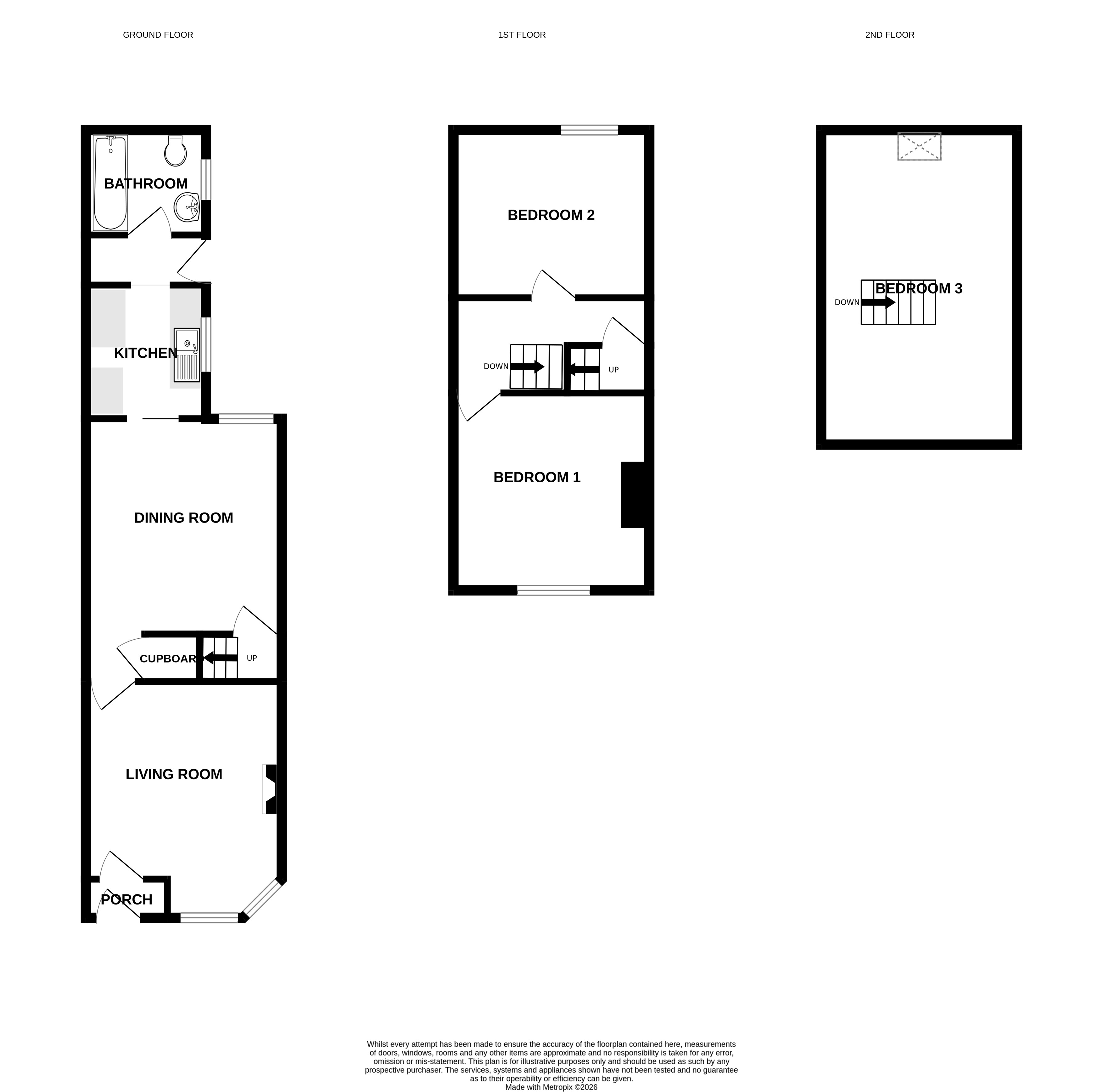 314, Grange Road, Coventry floorplan
