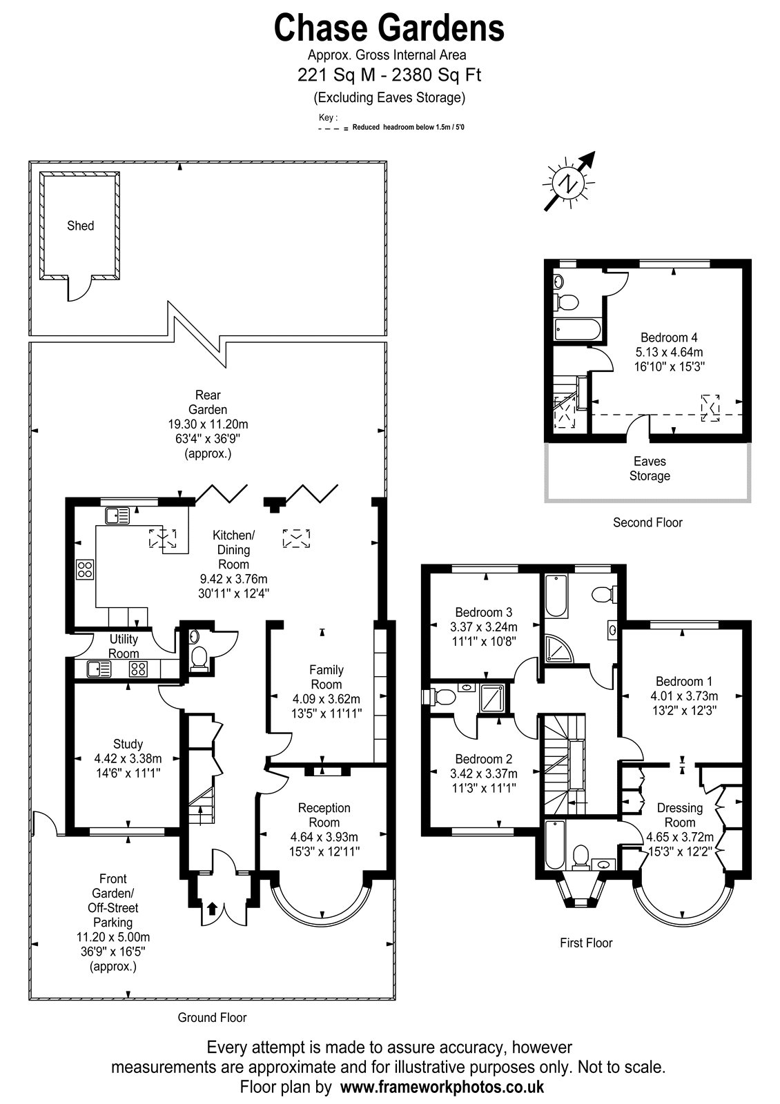 5 Bedrooms  for sale in Chase Gardens, Twickenham TW2