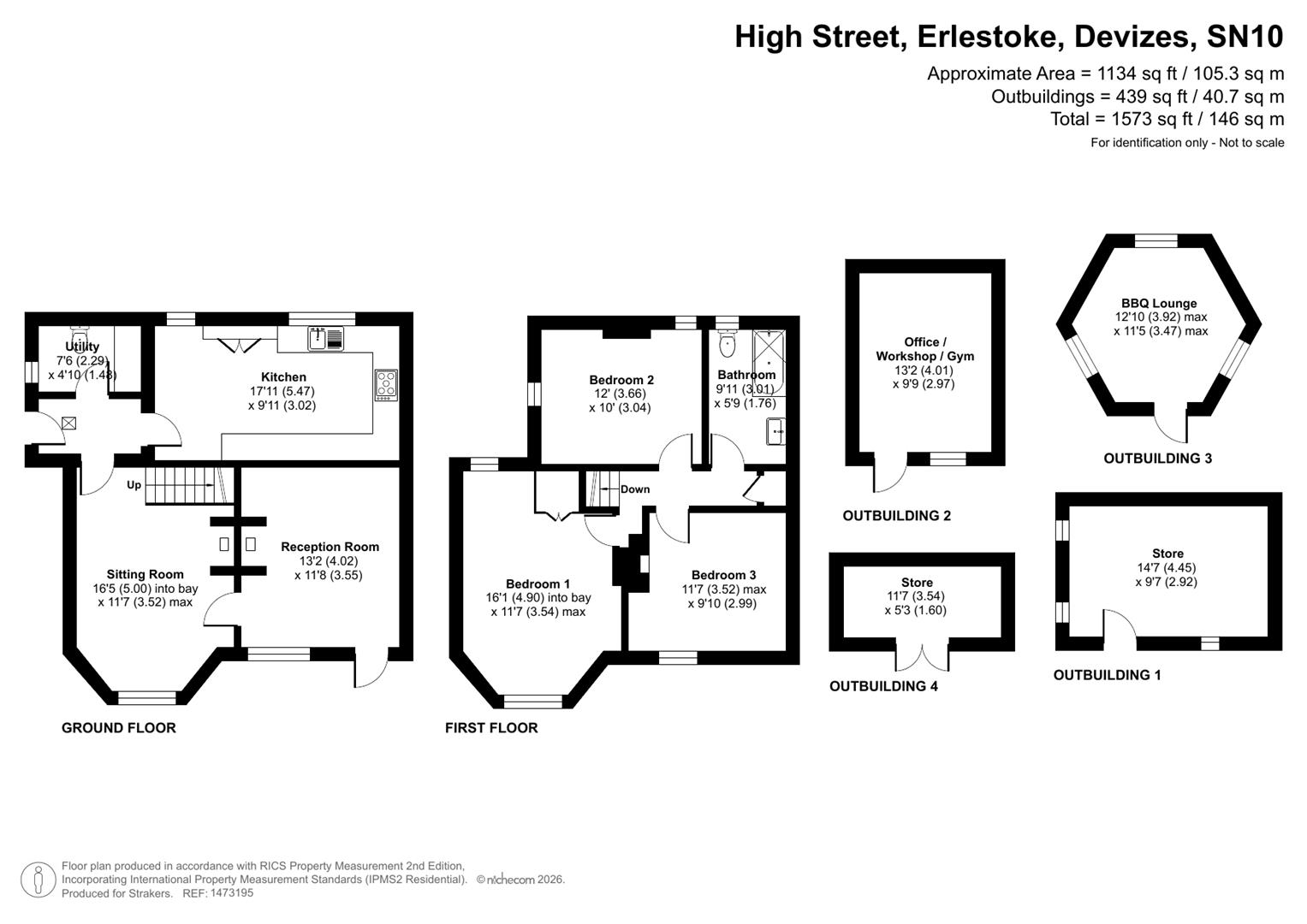 Silverthorne Cottage, 57, High Street, Erlestoke floorplan