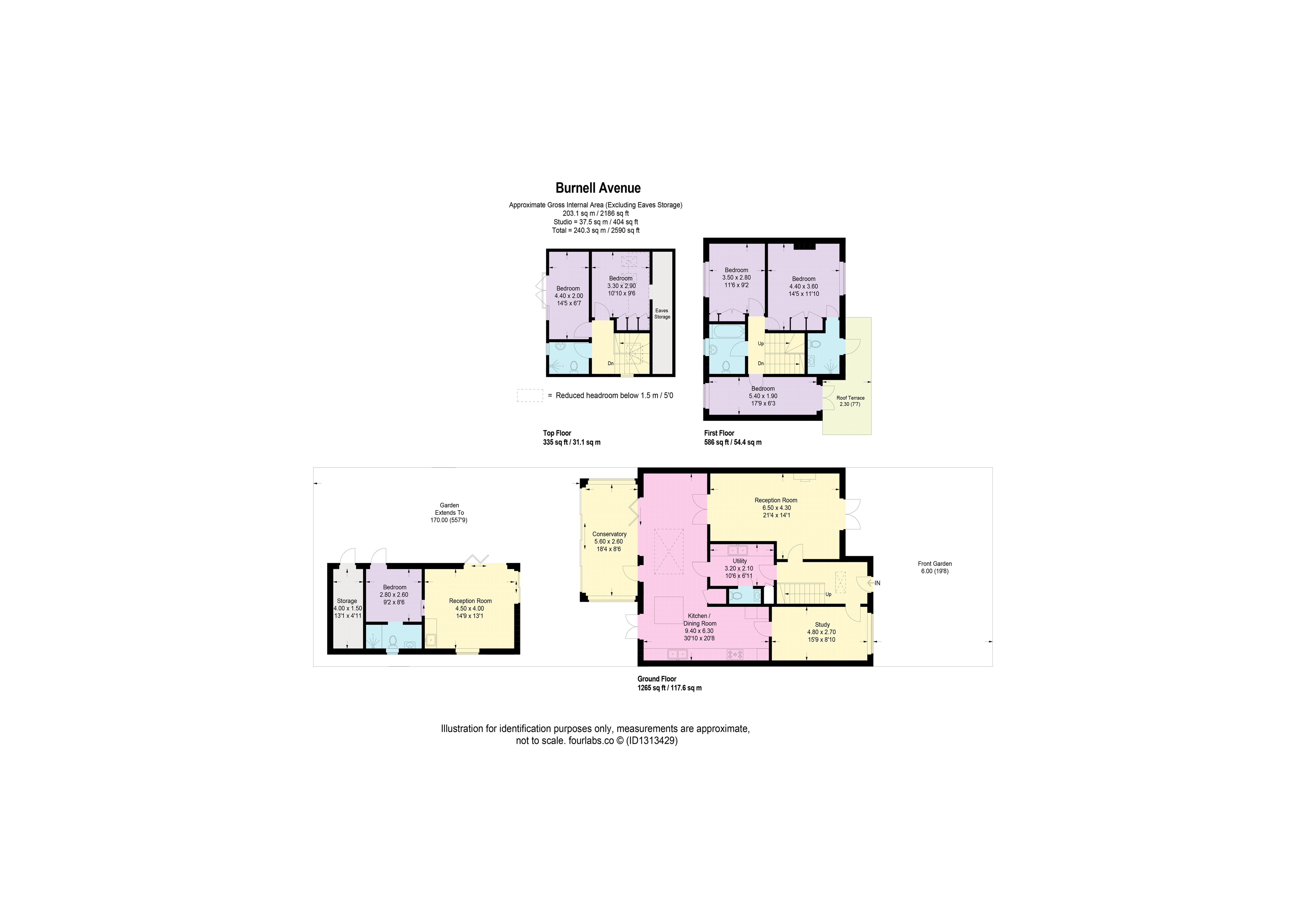 14, Burnell Avenue, Richmond floorplan