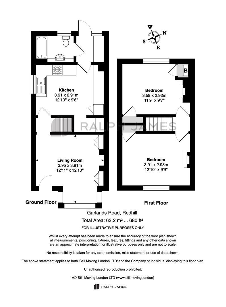 Garlands Road, Redhill floorplan