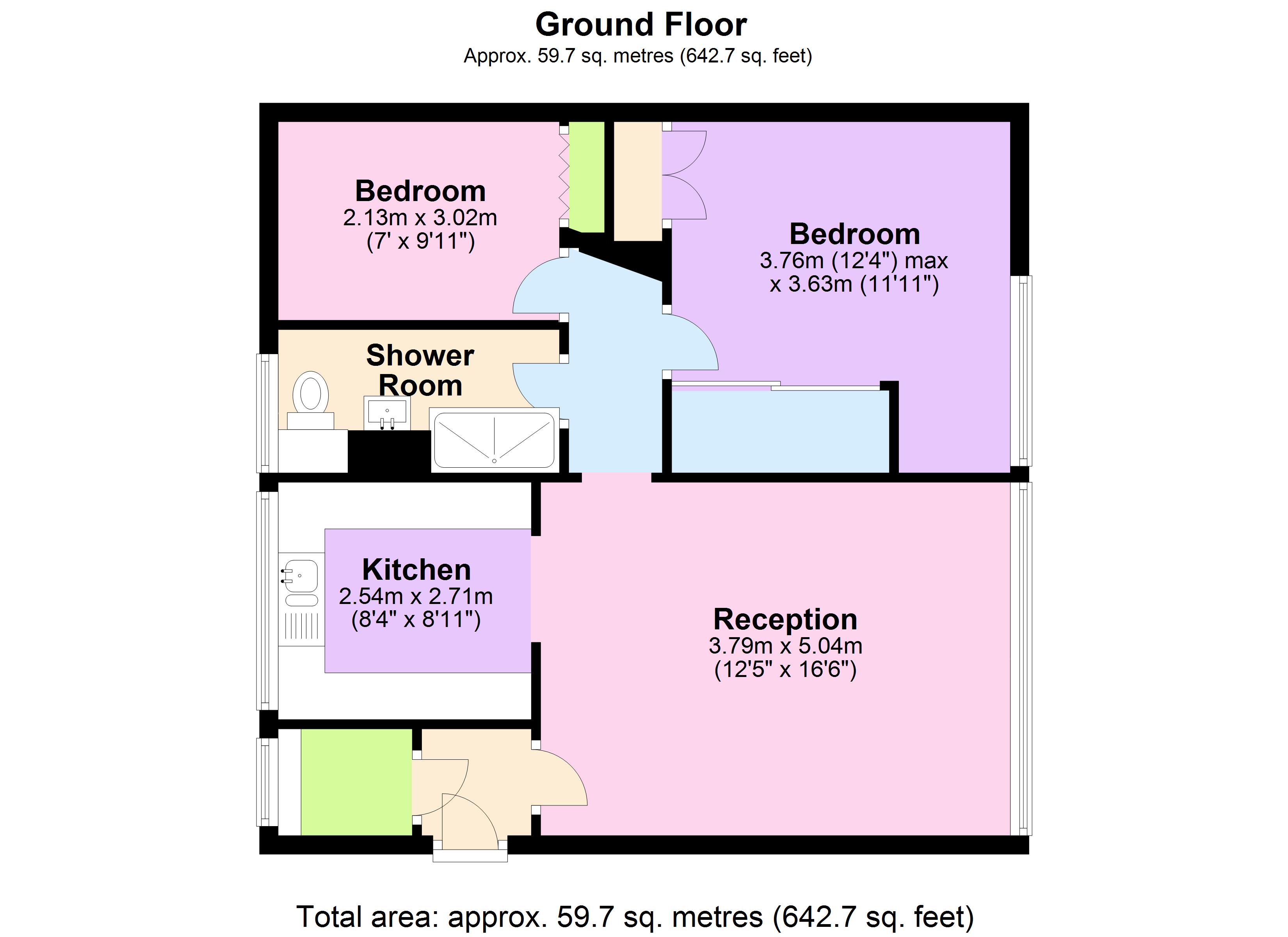 2 Bedrooms Flat for sale in The Priory, Priory Park, London SE3