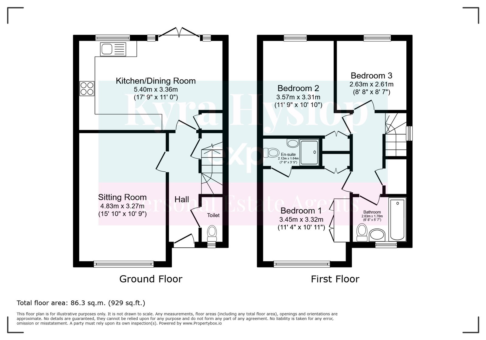 Exeter floorplan