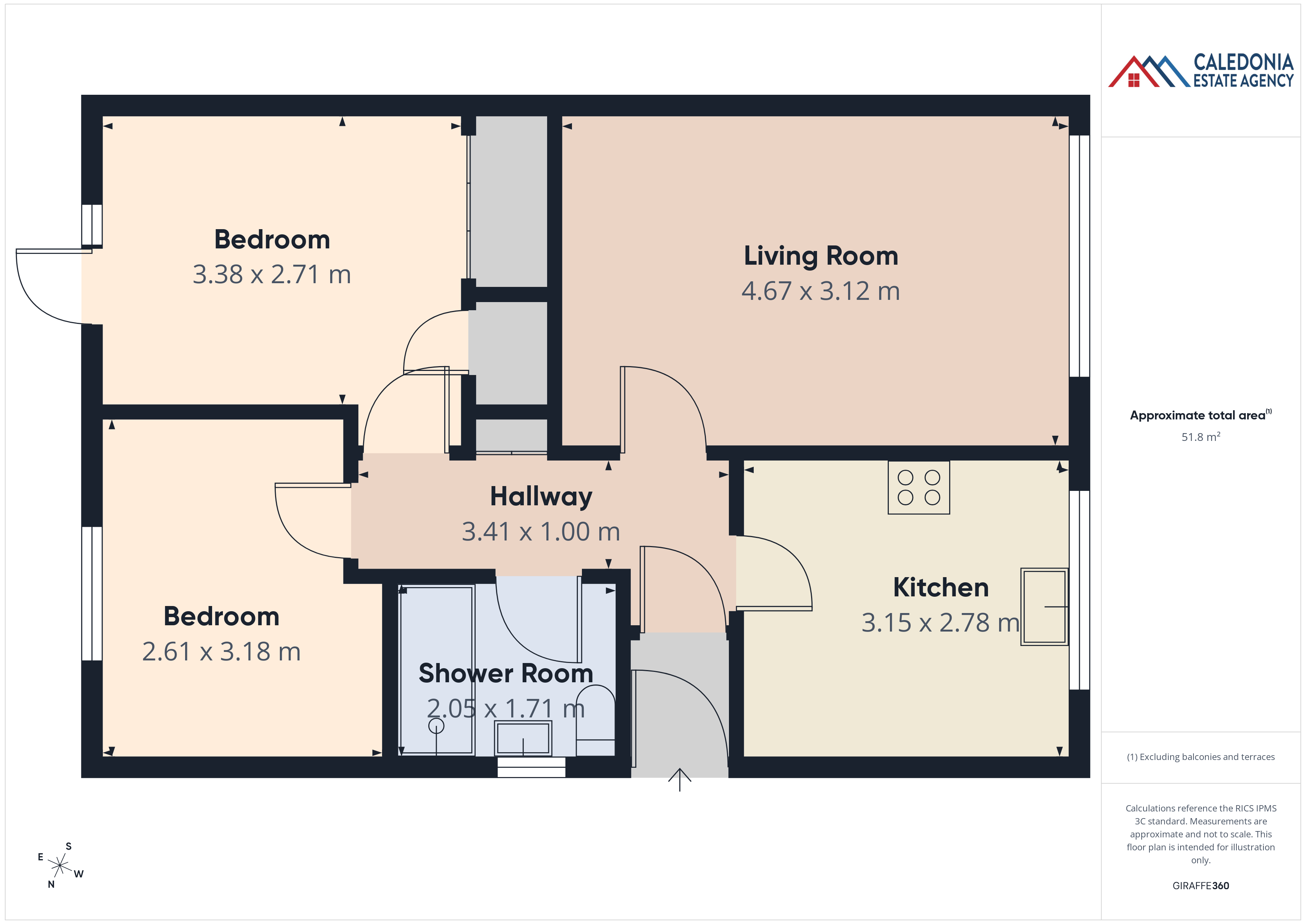 32, Hillside Avenue, Kingussie floorplan