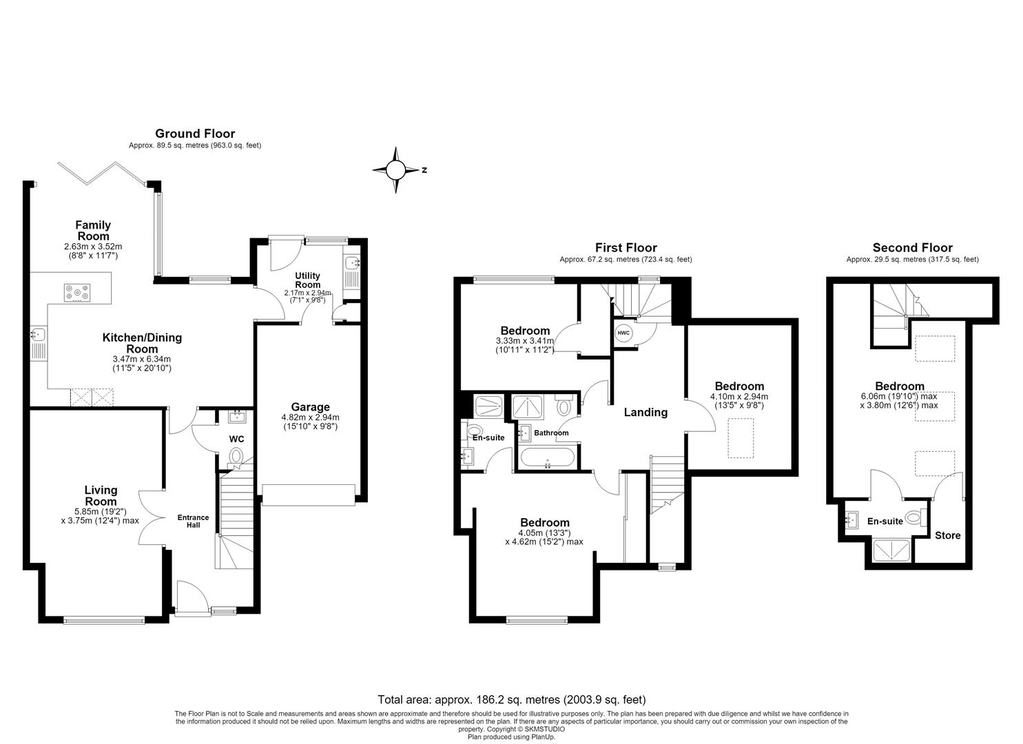 5, Sansom Close, Croxley Green floorplan