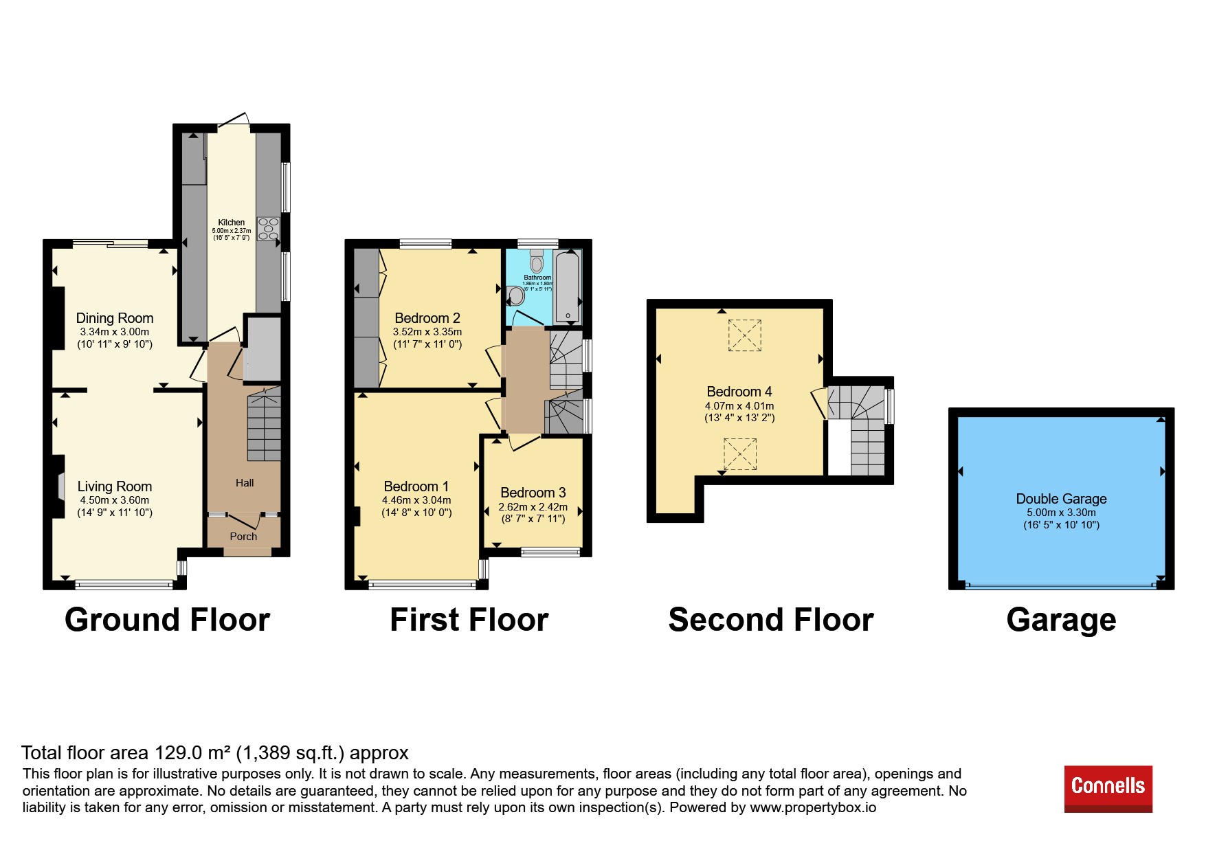 21, St. Catherines Crescent, Leamington Spa floorplan