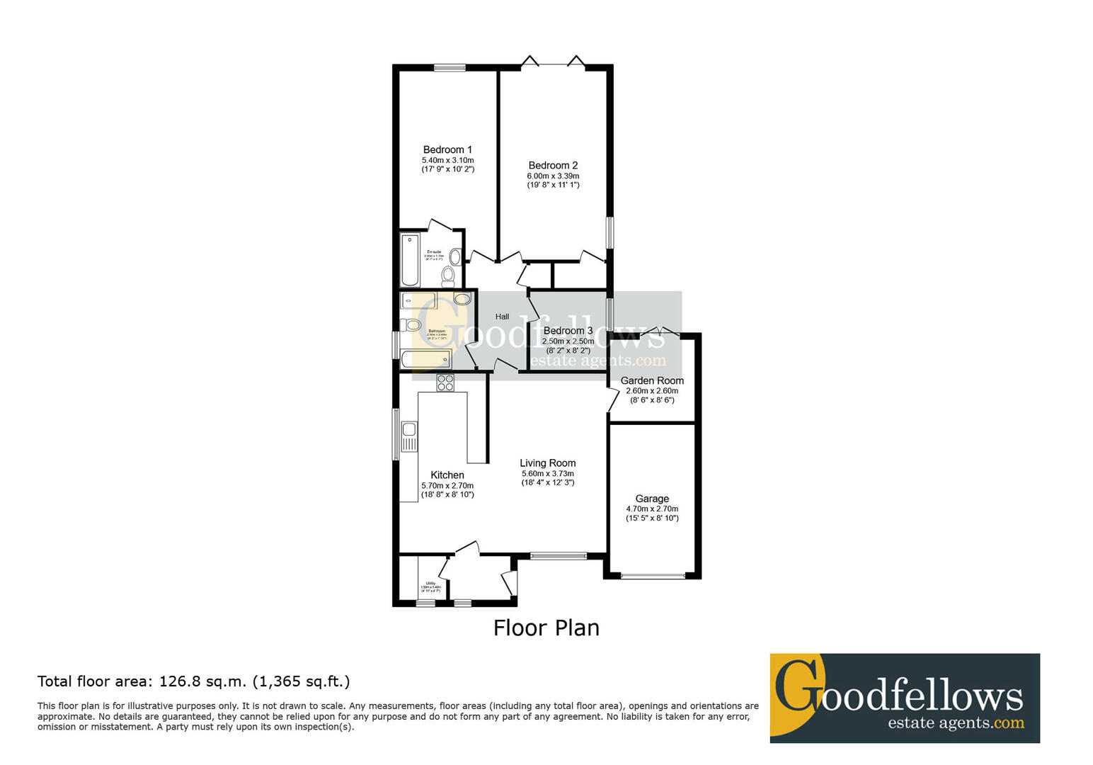 9, Simonside View, Ponteland floorplan
