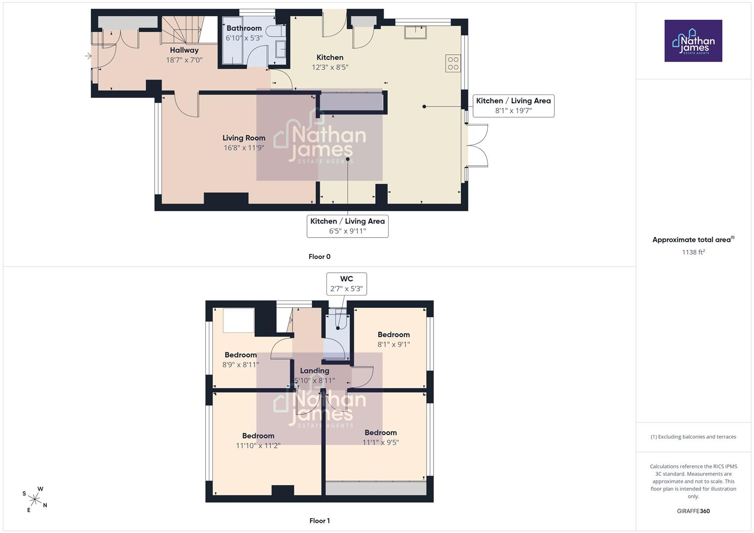 1, Orchard Close, Caldicot floorplan
