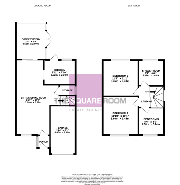 86, Marine Parade, Fleetwood floorplan