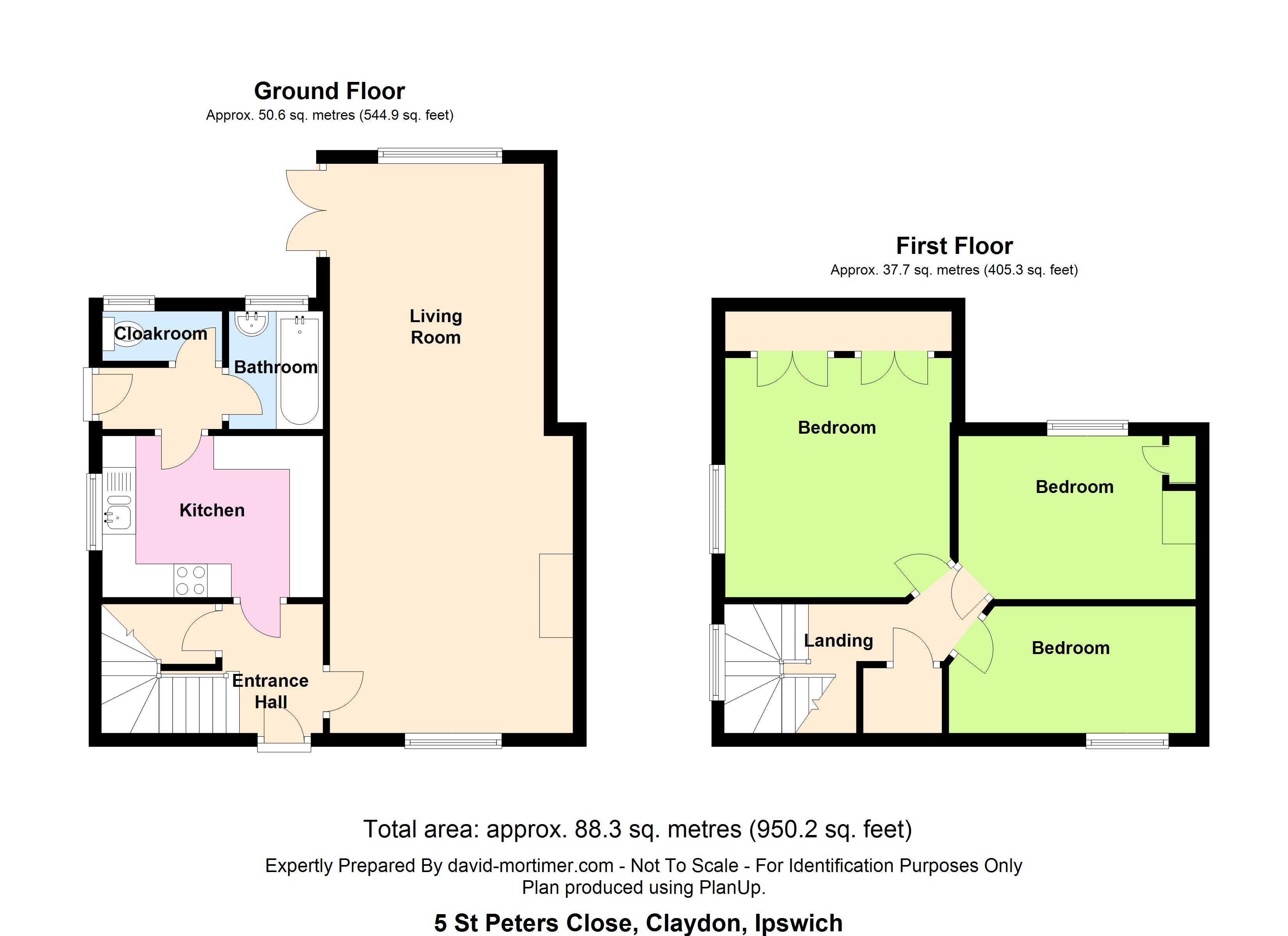 3 bed semidetached house for sale in St Peters Close, Claydon, Ipswich