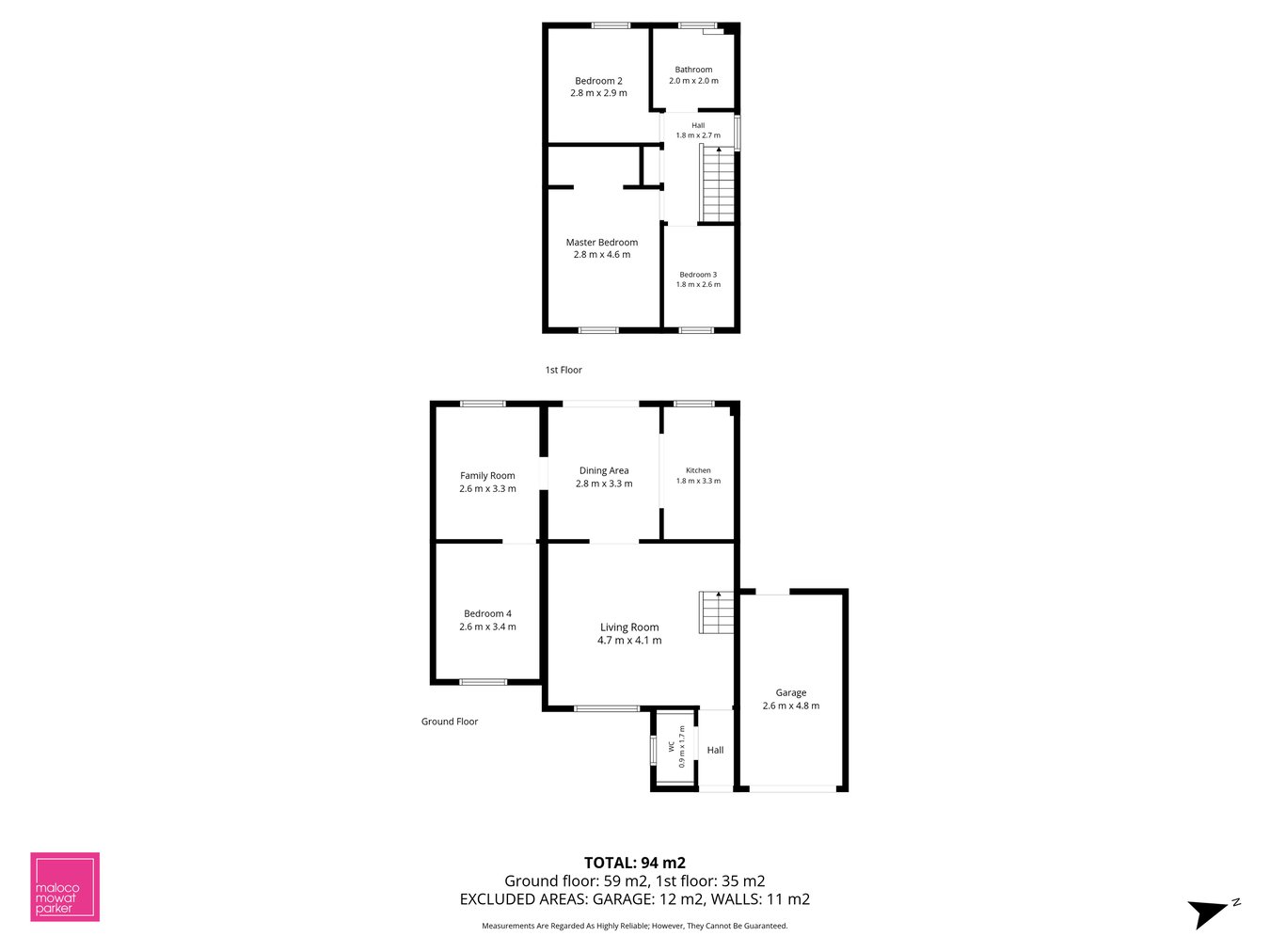 72, Glen Nevis Drive, Dunfermline floorplan