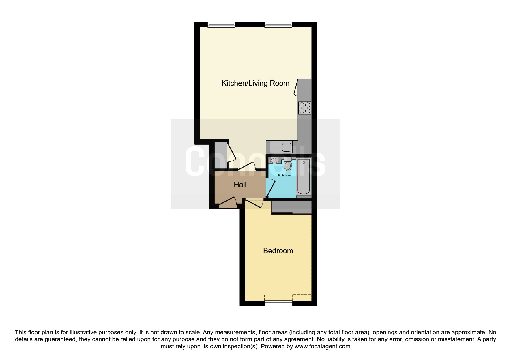 Flat 16, Speldhurst Place, 78, Speldhurst Road, Tunbridge Wells floorplan