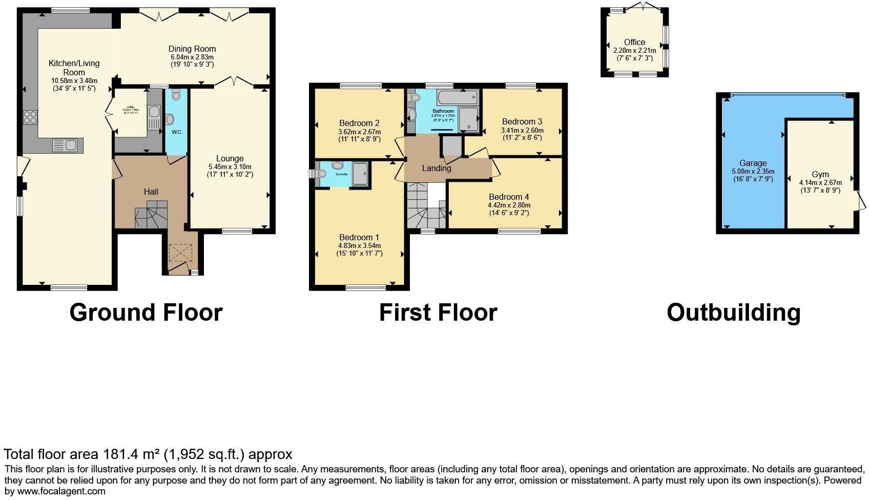 21 Walton Crescent, Bristol floorplan